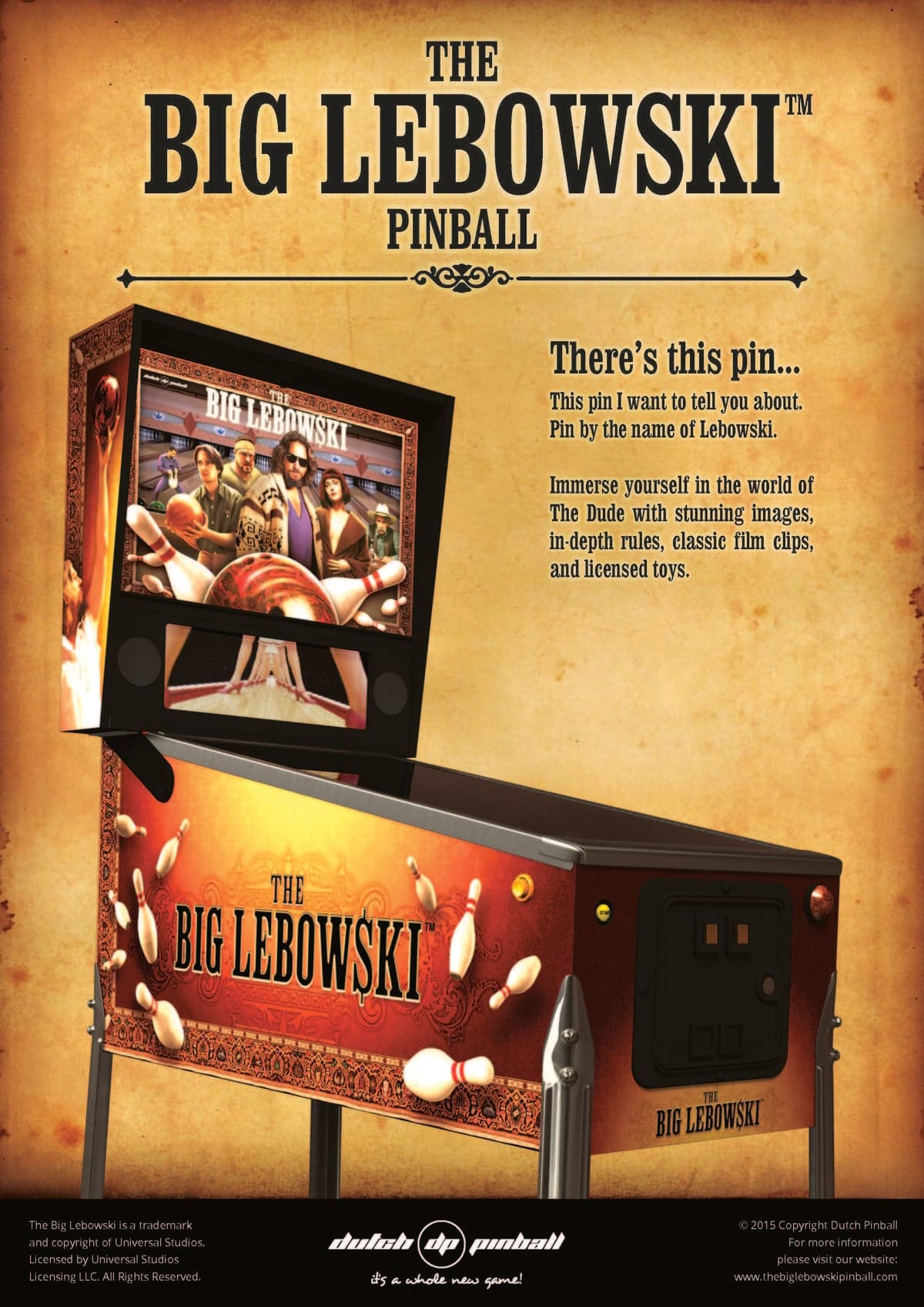 The Big Lebowski flyer 2