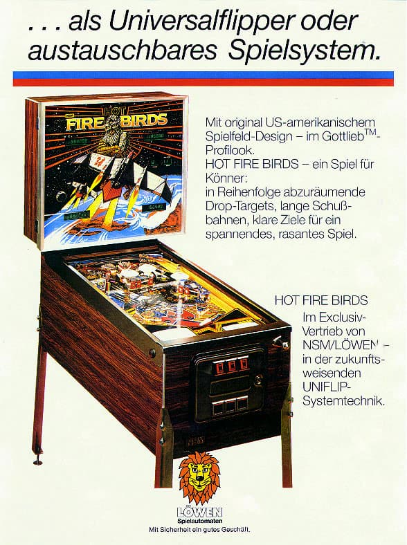 Hot Fire Birds flyer 1