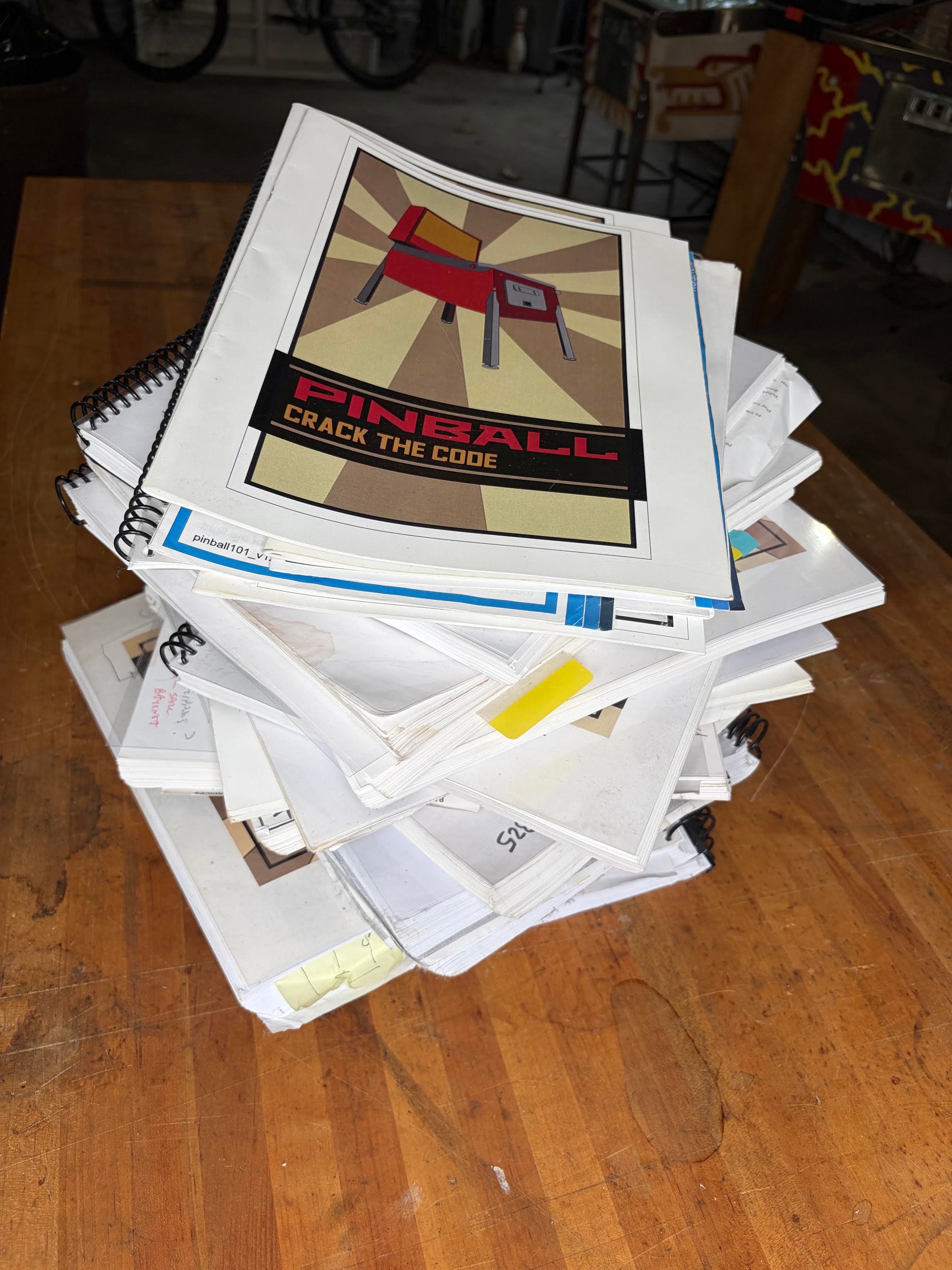 Draft Manuscript Stack