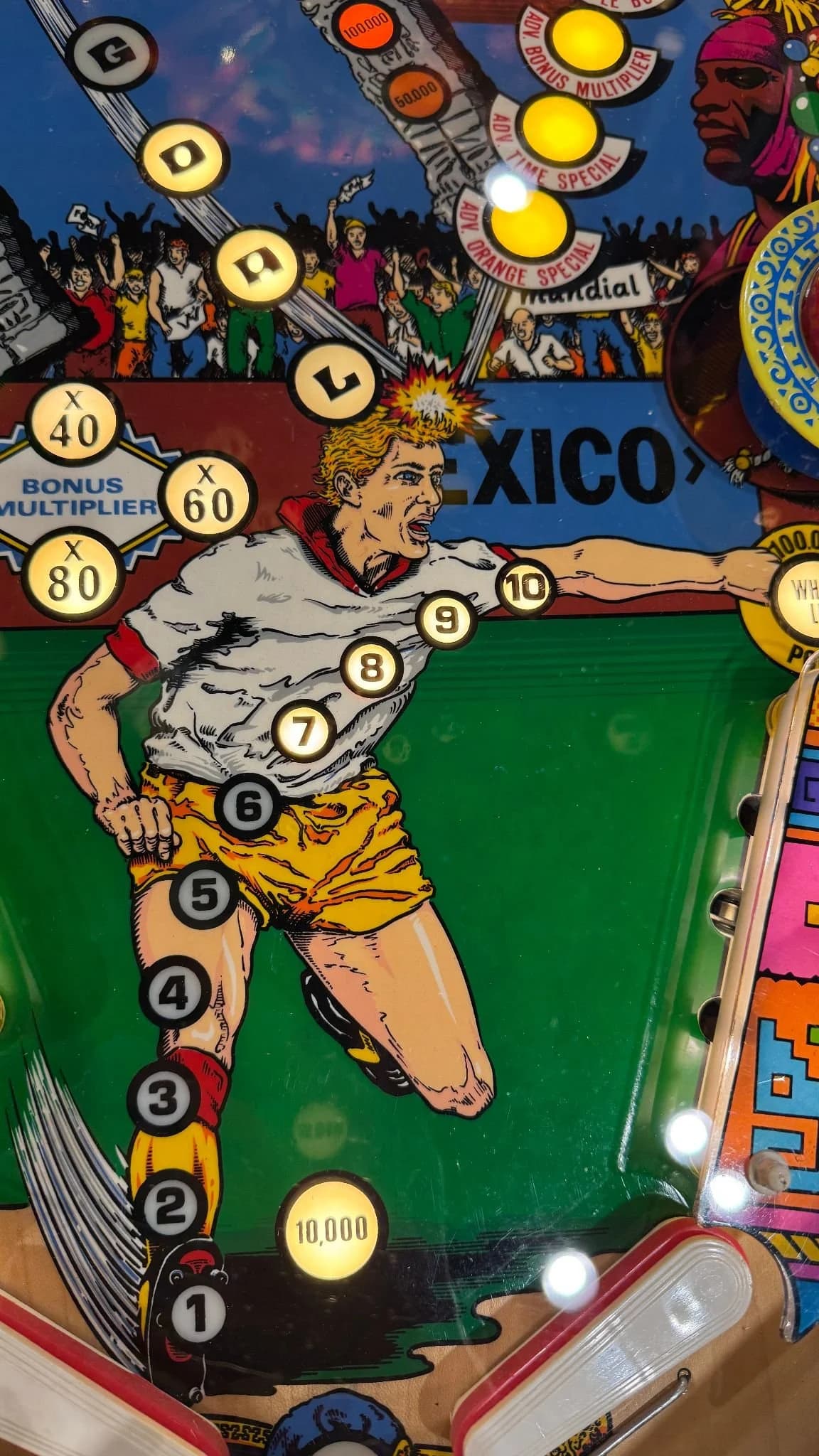 Goofy artwork on Zaccaria's Mexico 86.