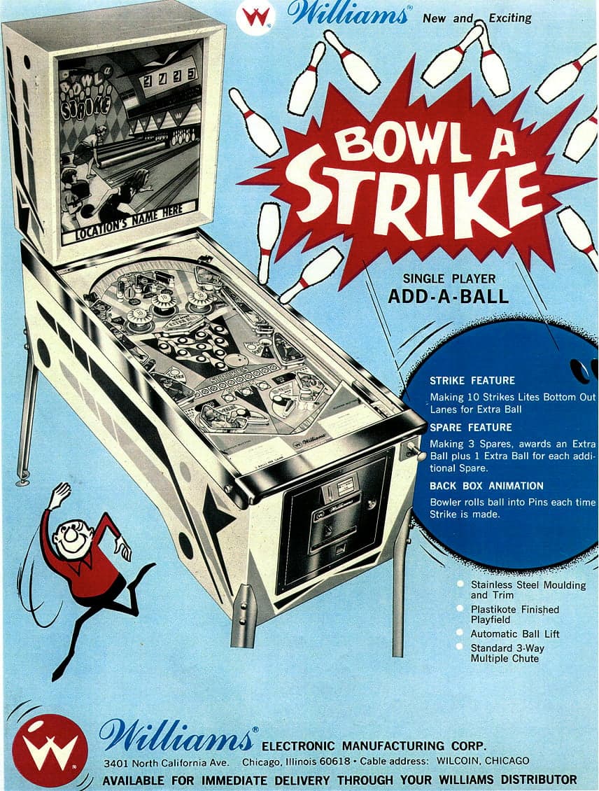 Lucky Strike / Bowl A Strike flyer 2