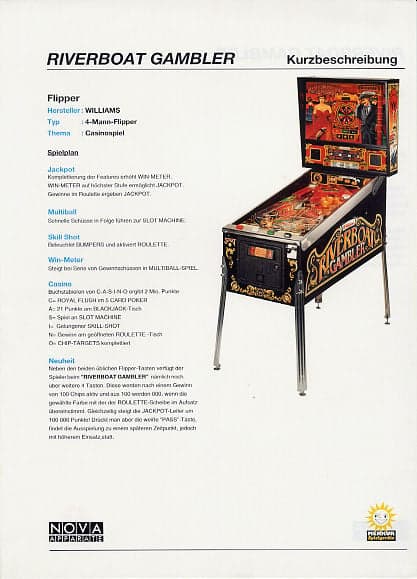 Riverboat Gambler flyer 3