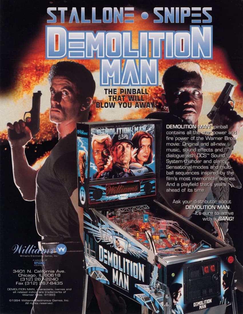 Demolition Man flyer 4