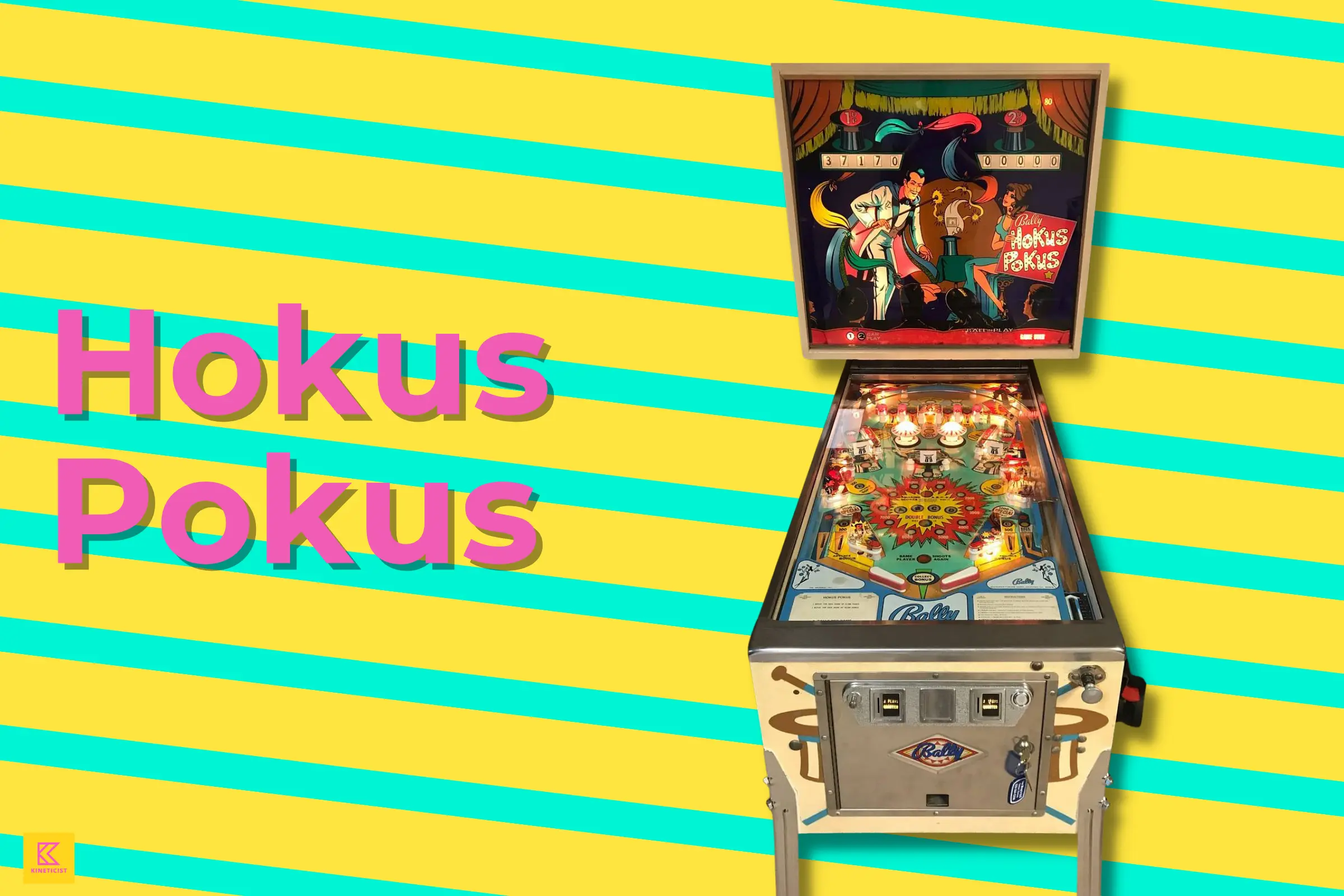hokus pokus best affordable pinball machine used
