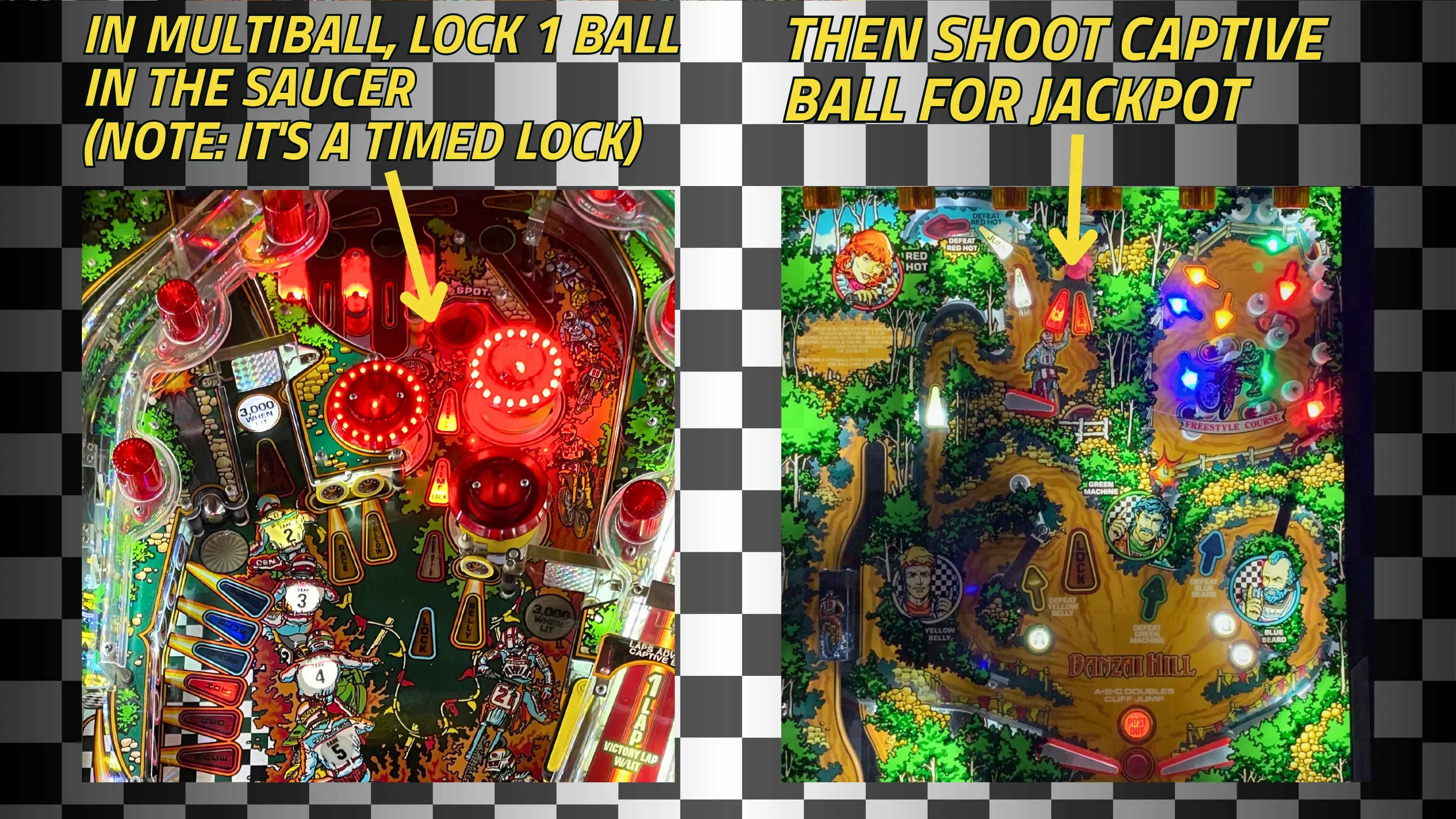 more multiball rules banzai run
