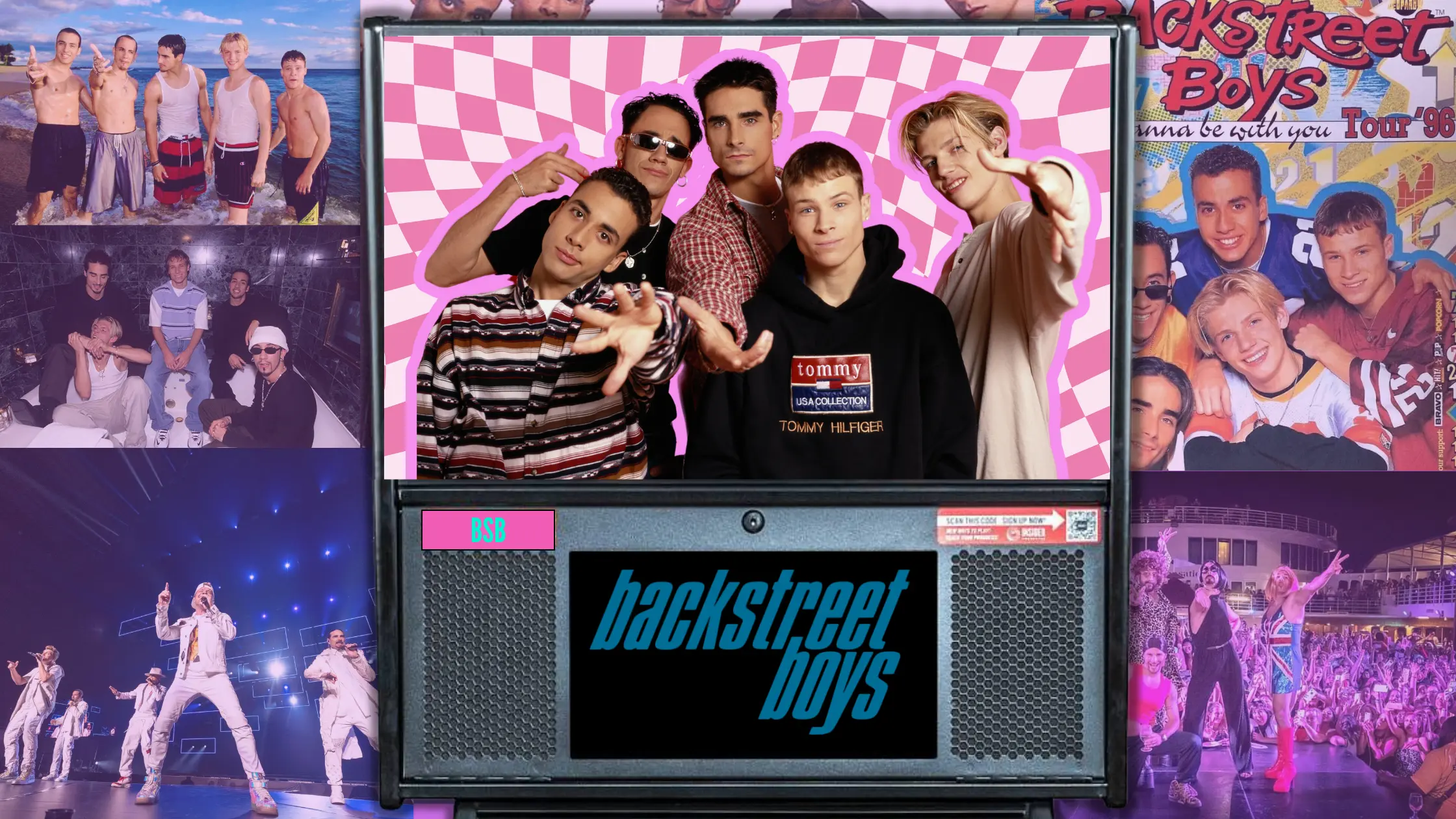 backstreet boys pinball machine mockup