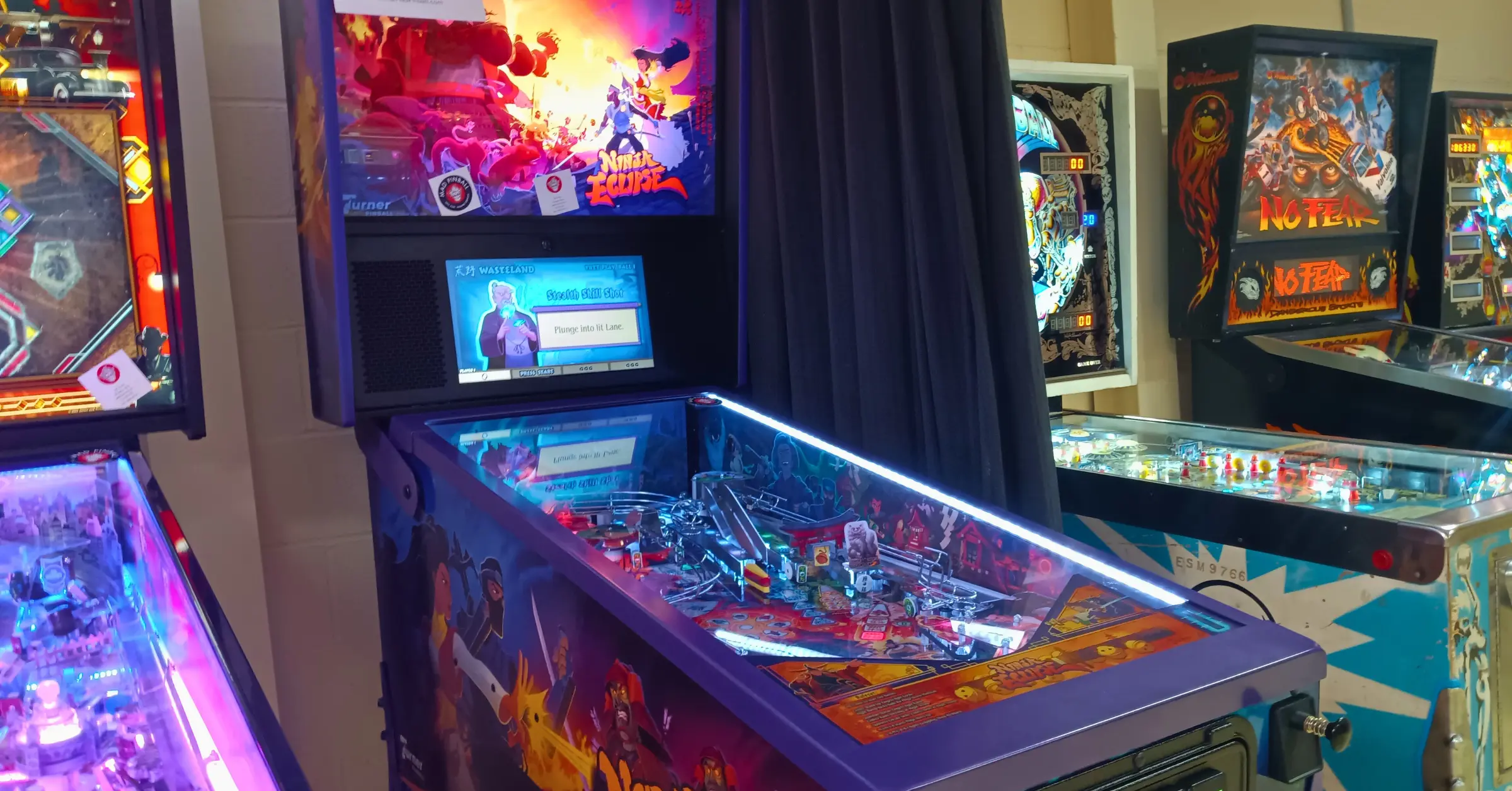 sweeper city pinball championship ninja eclipse game