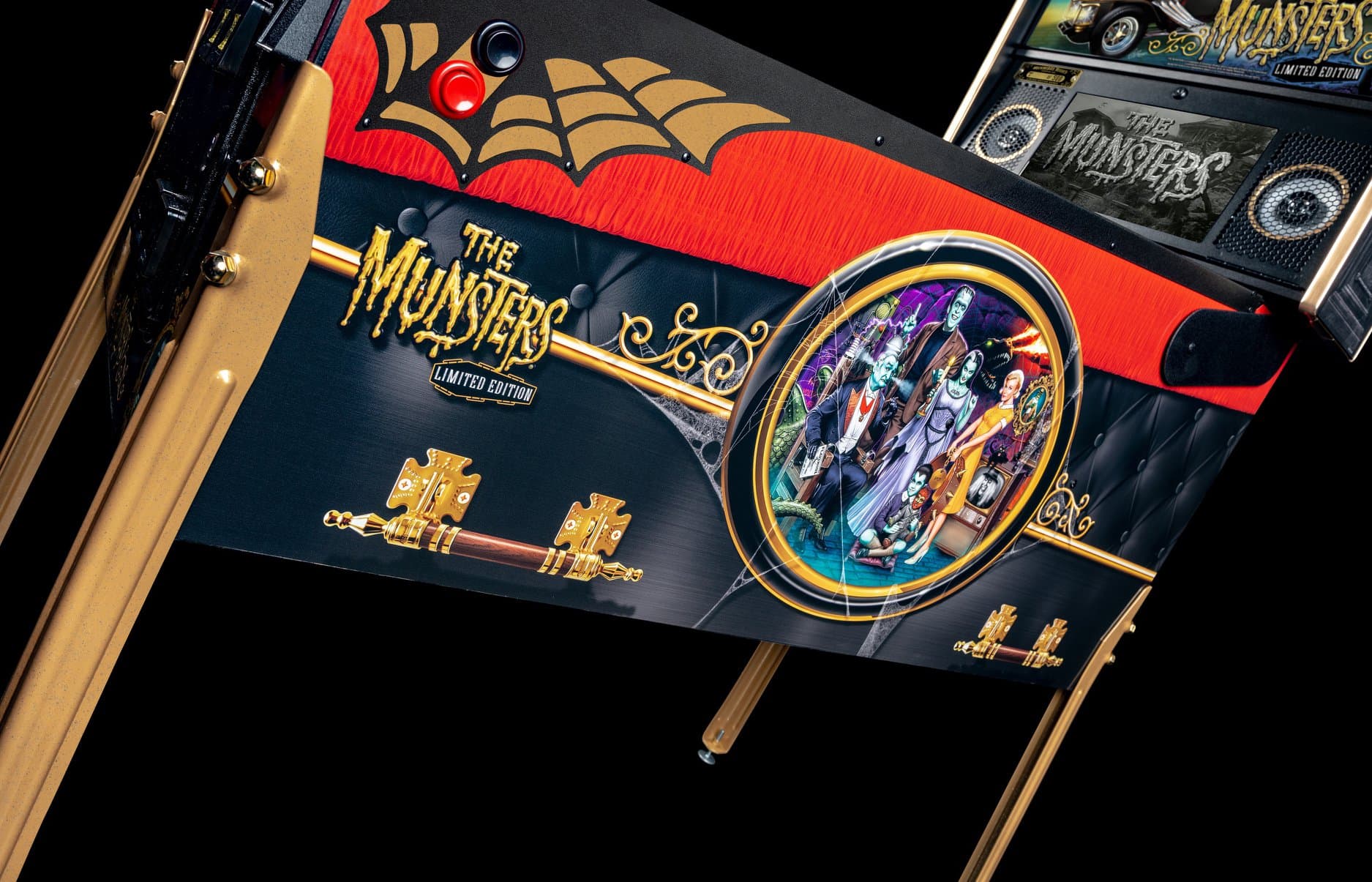 The Munsters limited edition collectible box with classic monster characters