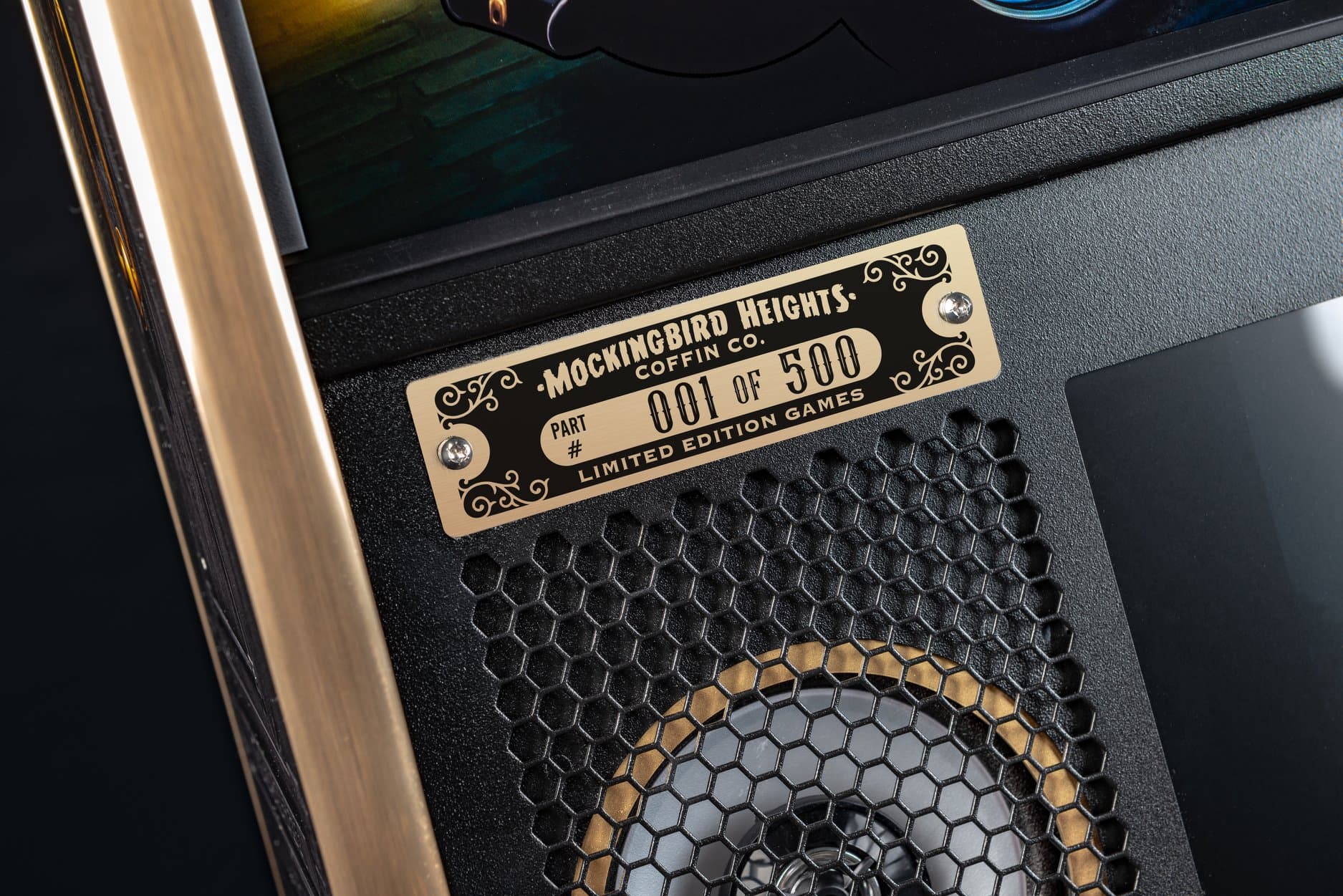 Limited edition Mockingbird Heights Coffin Co. game, numbered 001 of 500