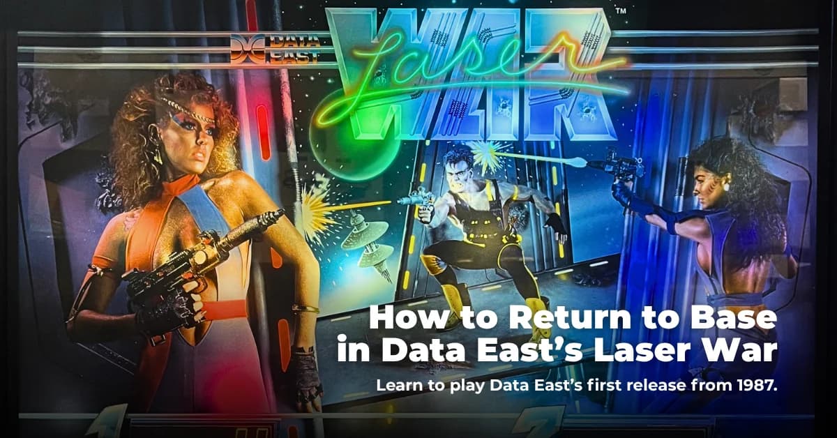 How to Return to Base in Data East's Laser War