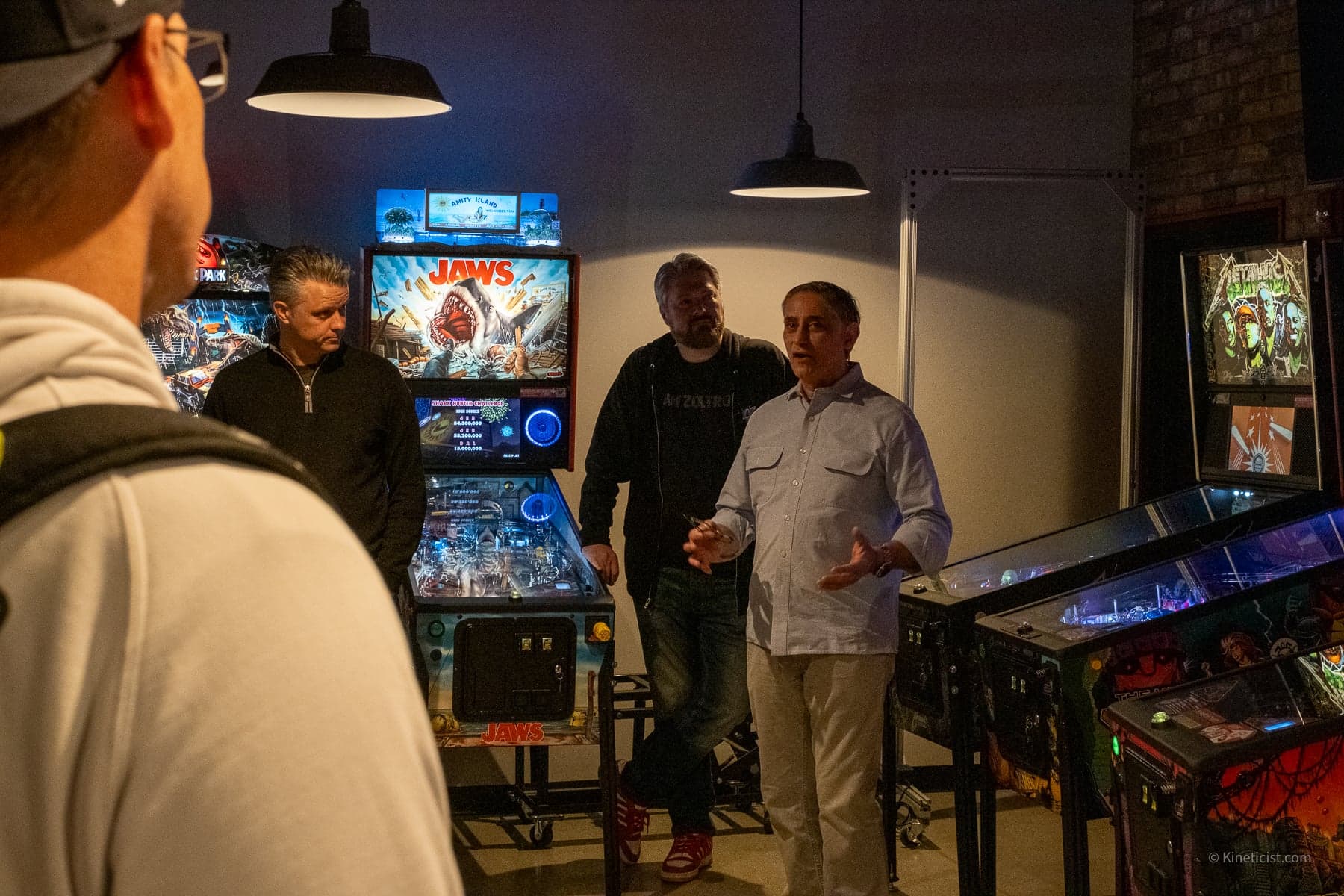 george gomez presenting a game
