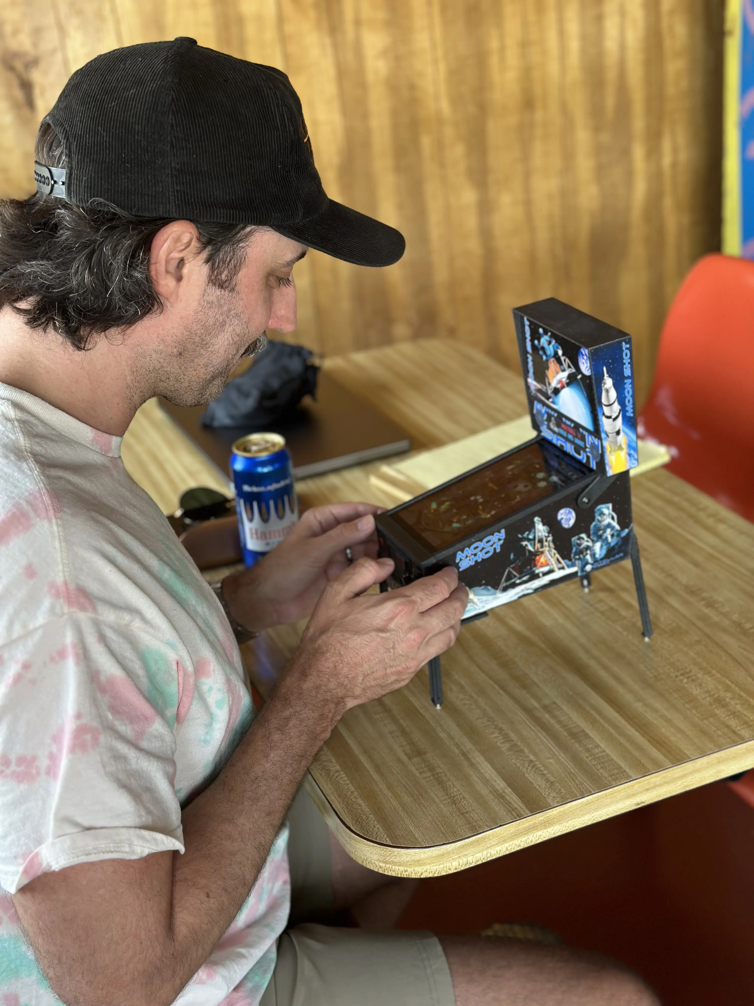 Matt O Brien Playtests Stellar Pinball Switch Cabinet