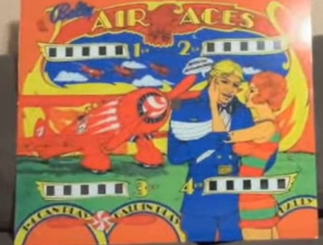 Air Aces Backglass