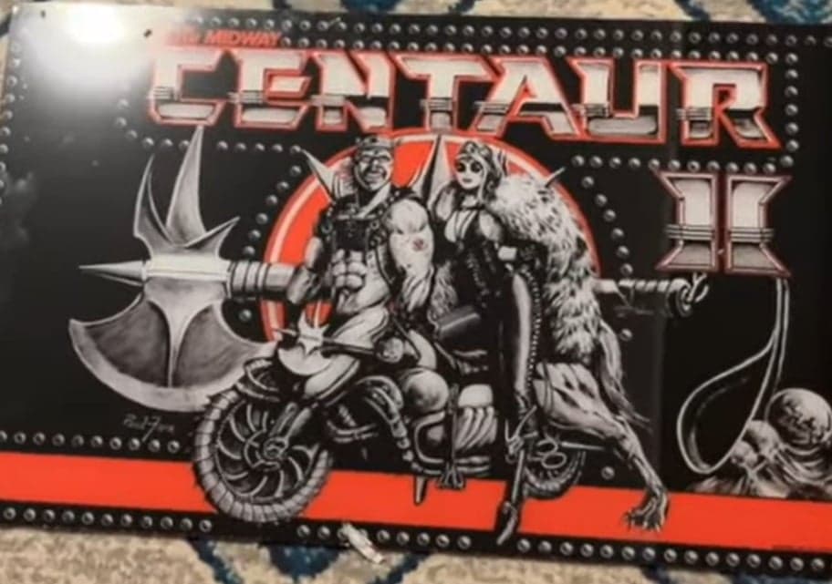 Centaur 2 Backglass