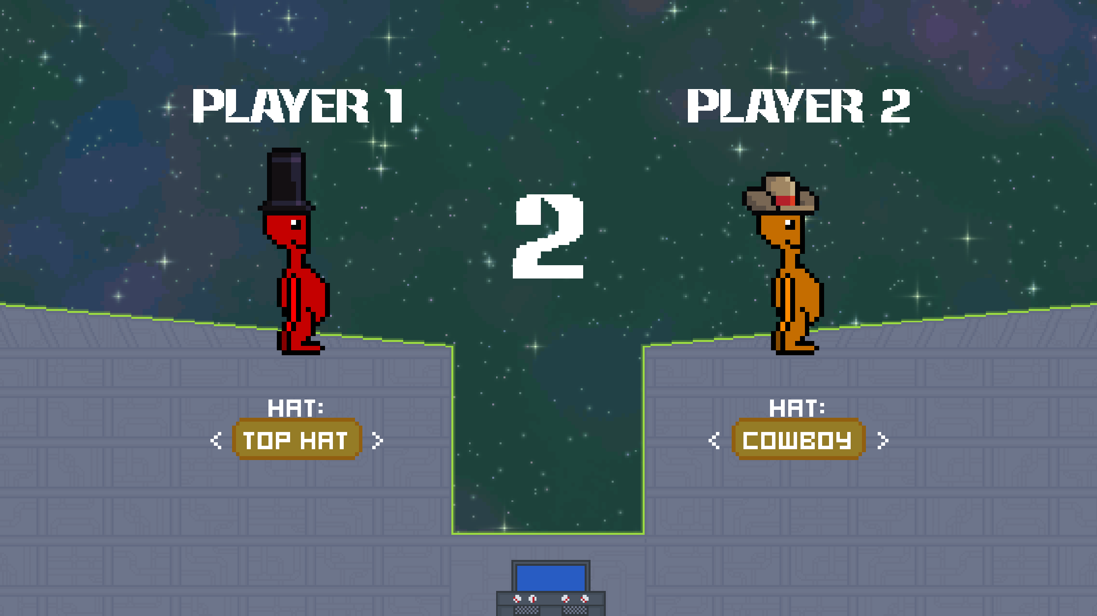 Aliens of Destruction Player Select