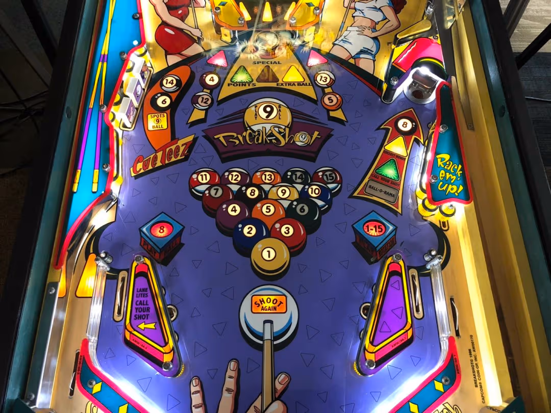 Breakshot Pinball Playfield Kineticist