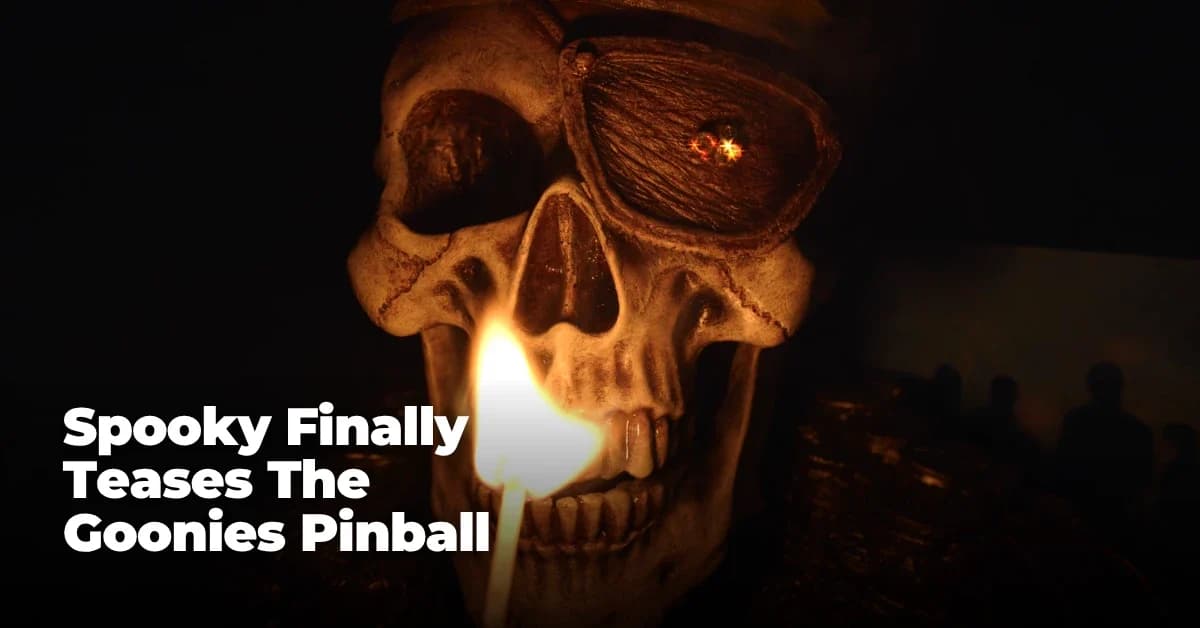 Spooky Pinball Teases The Goonies for Friday, November 13