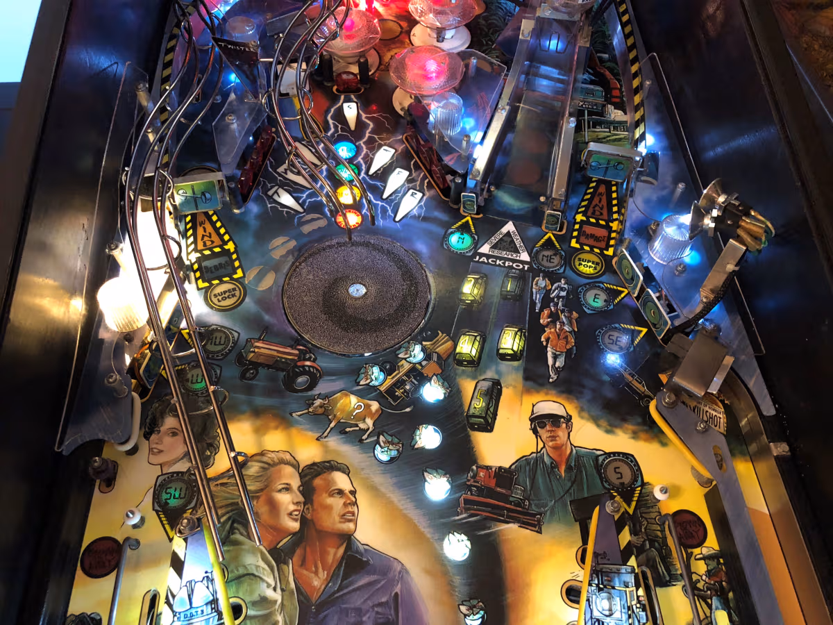 Twister Pinball Playfield Kineticist