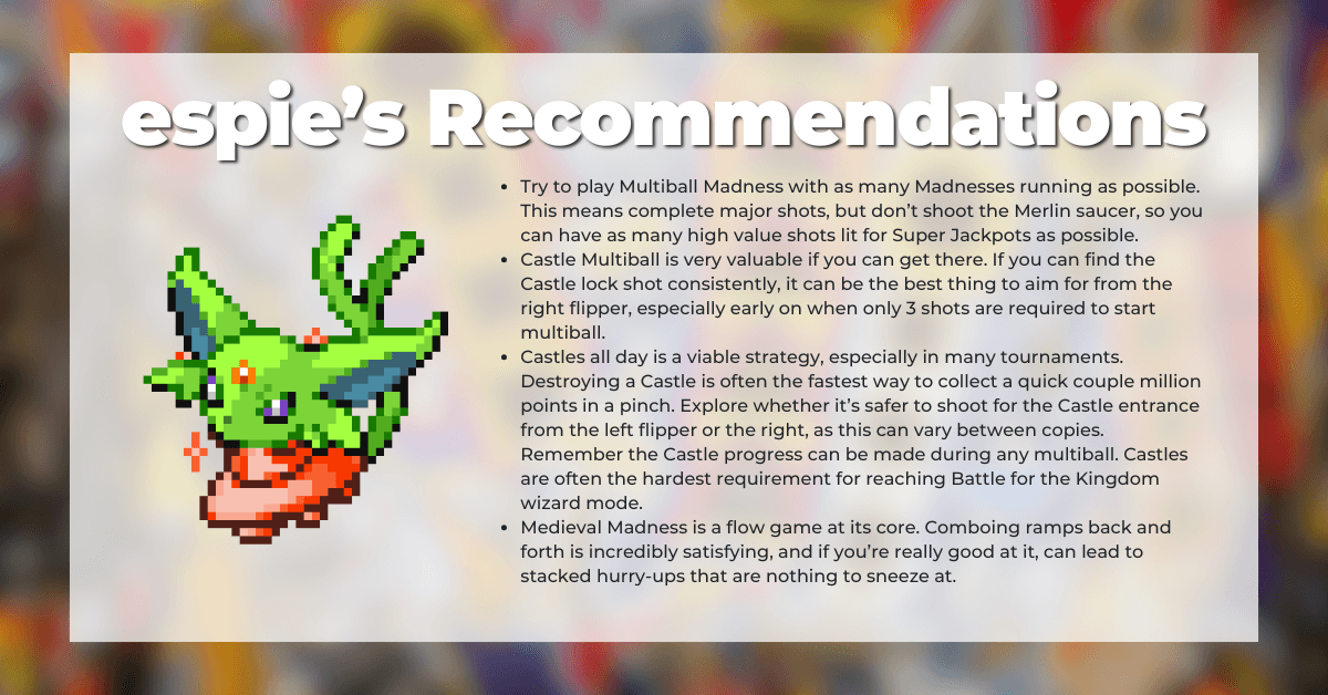 Espie’s Recommendations