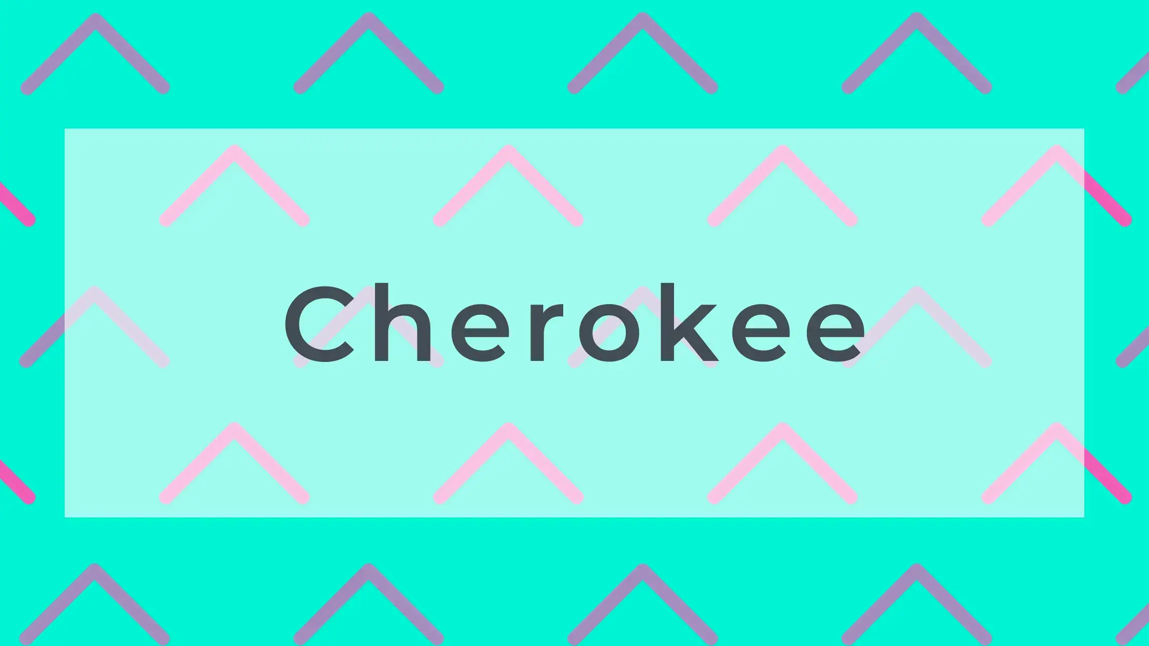 Cherokee/Cherokis