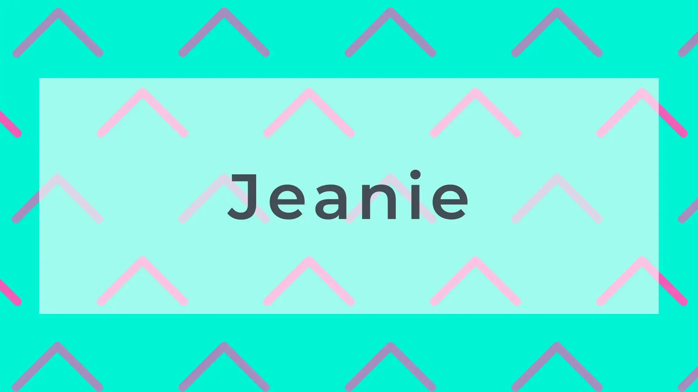 Jeanie