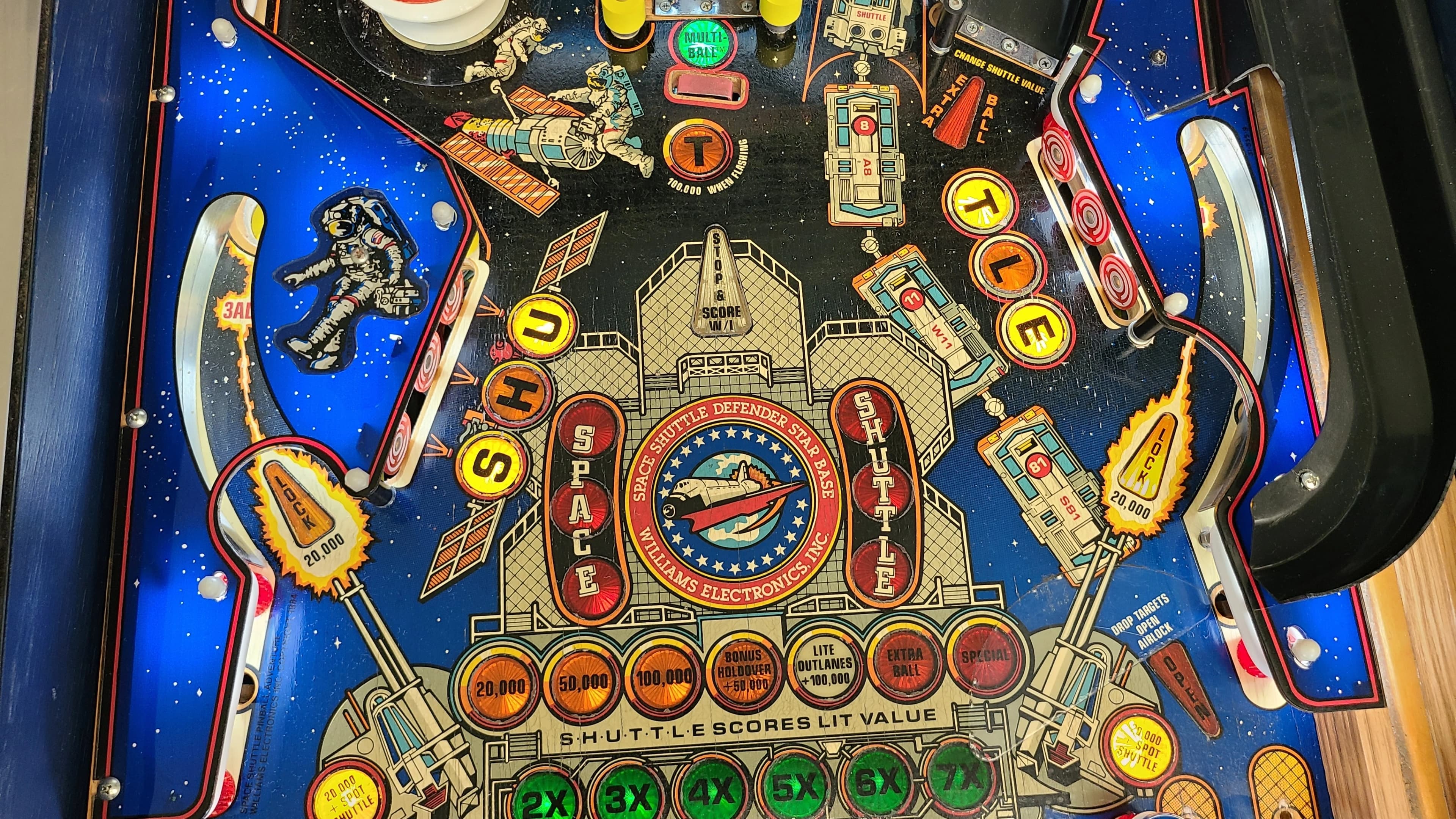 Bartl Space Pinball – Tisch-Flipper Im Weltraum-Design, Klassisches Tischspiel Für Kinder & Erwachsene Bartl Space Pinball – Tisch-Flipper Im Weltraum-Design, Klassisches Tischspiel Für Kinder & Erwachsene