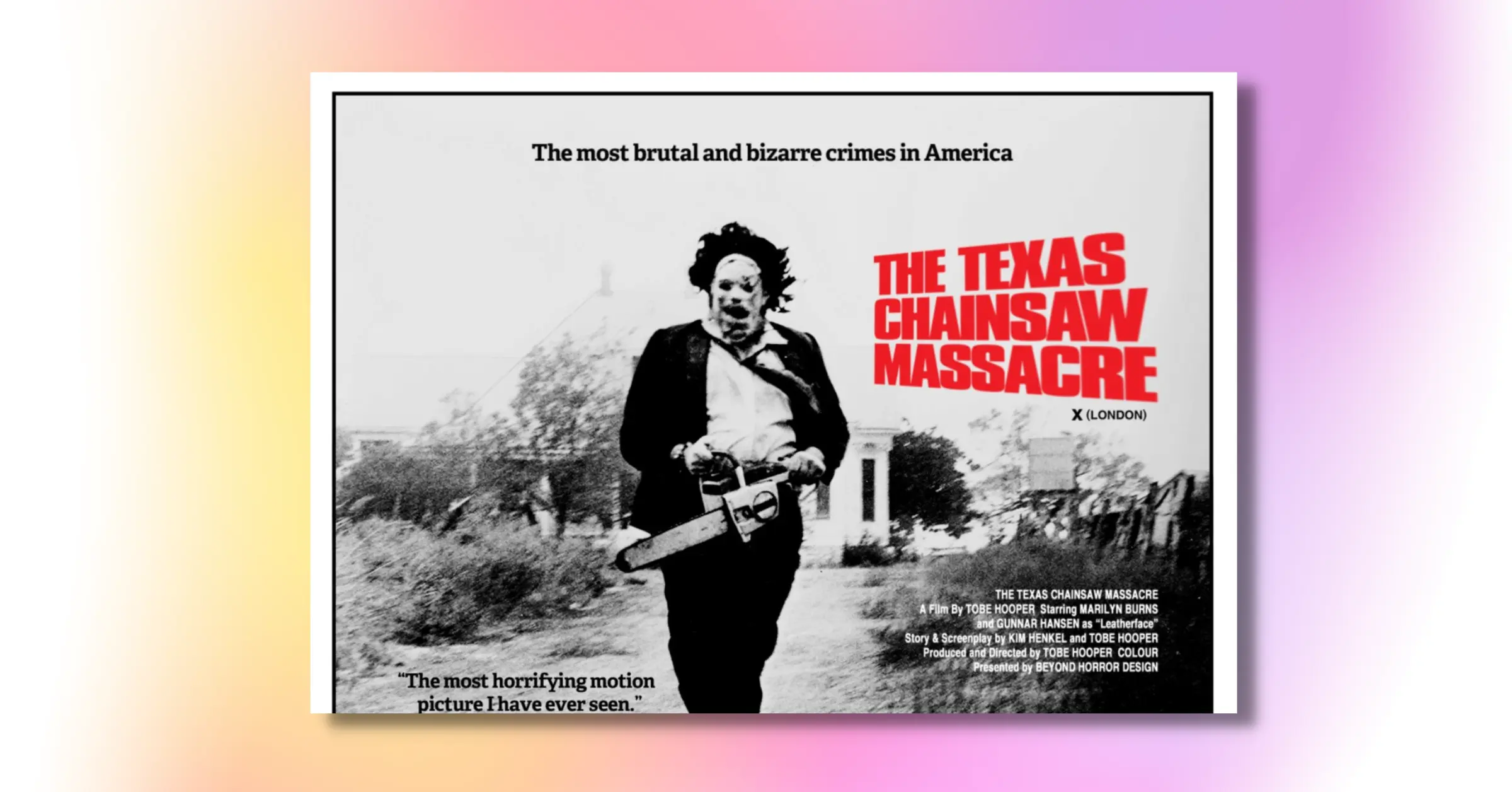 Texas Chainsaw Massacre