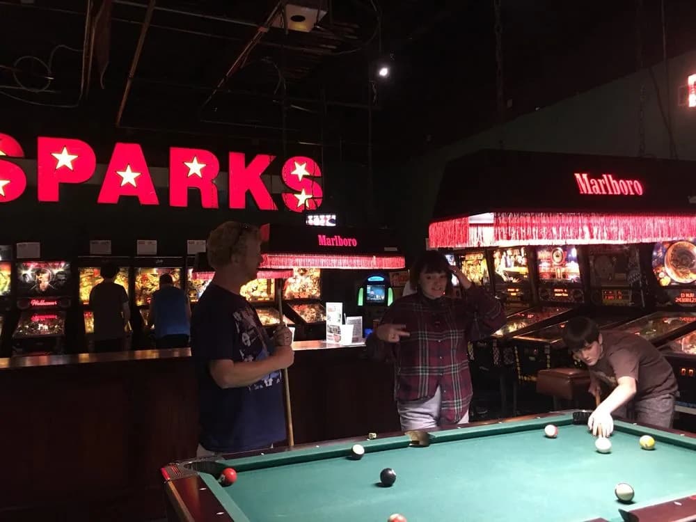 Sparks Pinball Museum at Premier Lanes