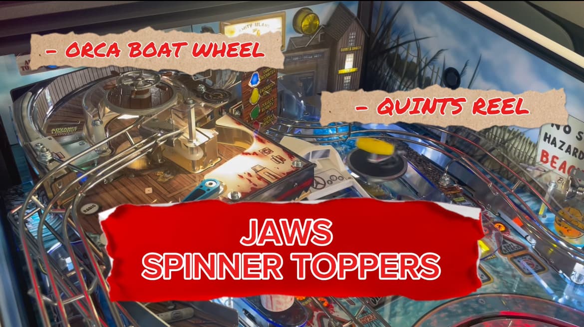 JAWS Quints Reel & ORCA Boat Wheel Spinner Topper