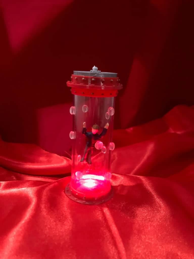 Willy Wonka Custom 3D Charlie Burp Tube of Danger