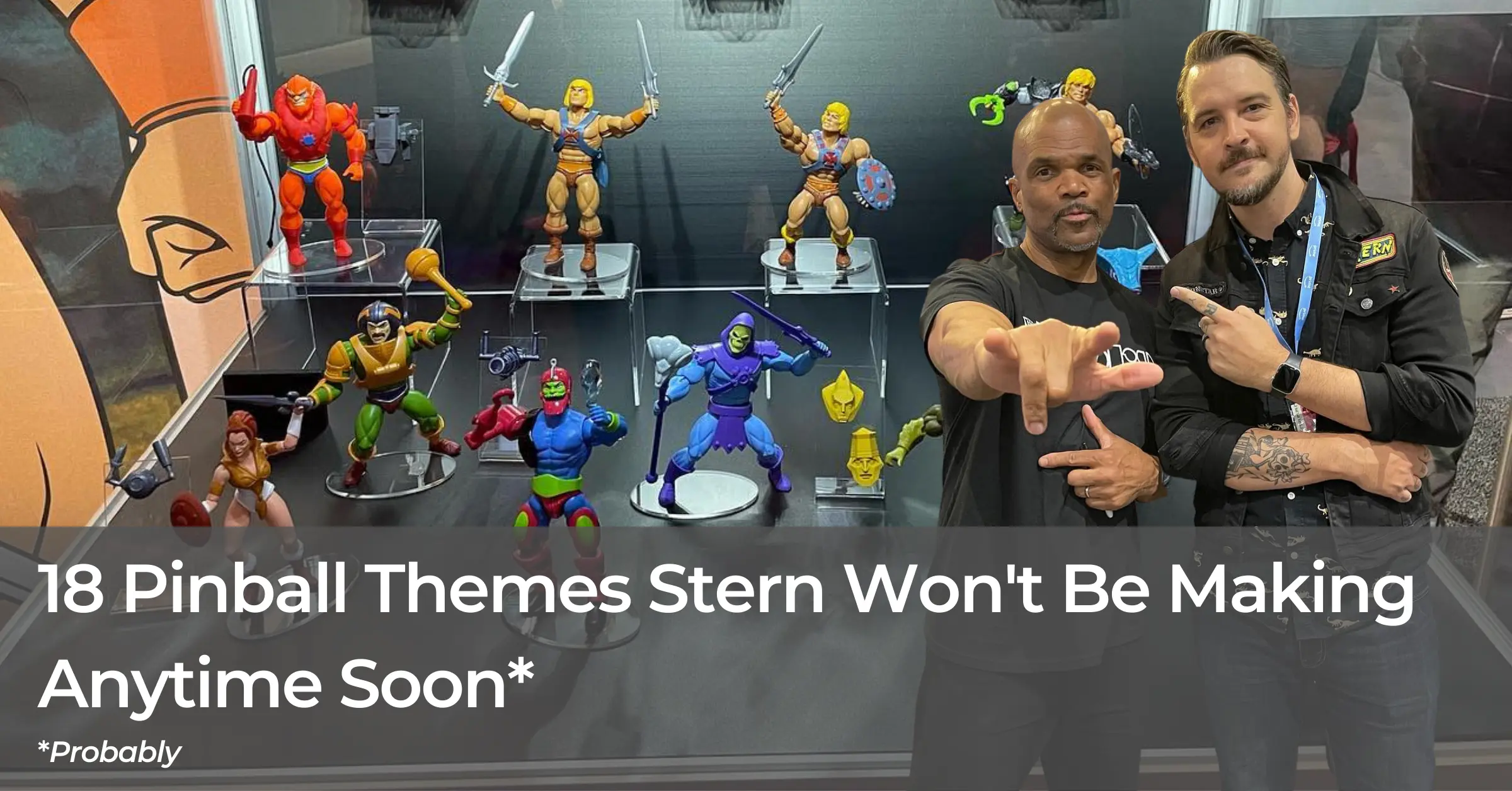 18 Pinball Themes Stern Won't Be Making Anytime Soon*