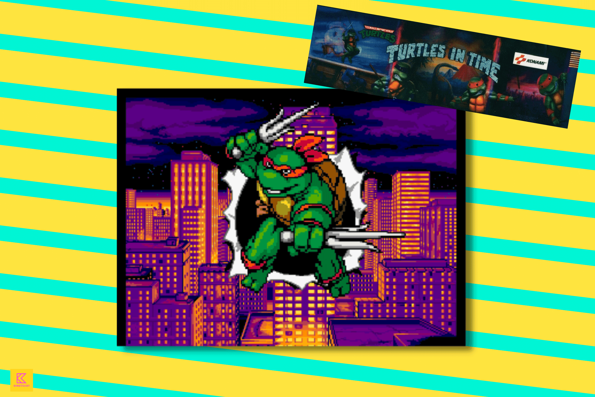teenage mutant ninja turtles best 90s arcade game