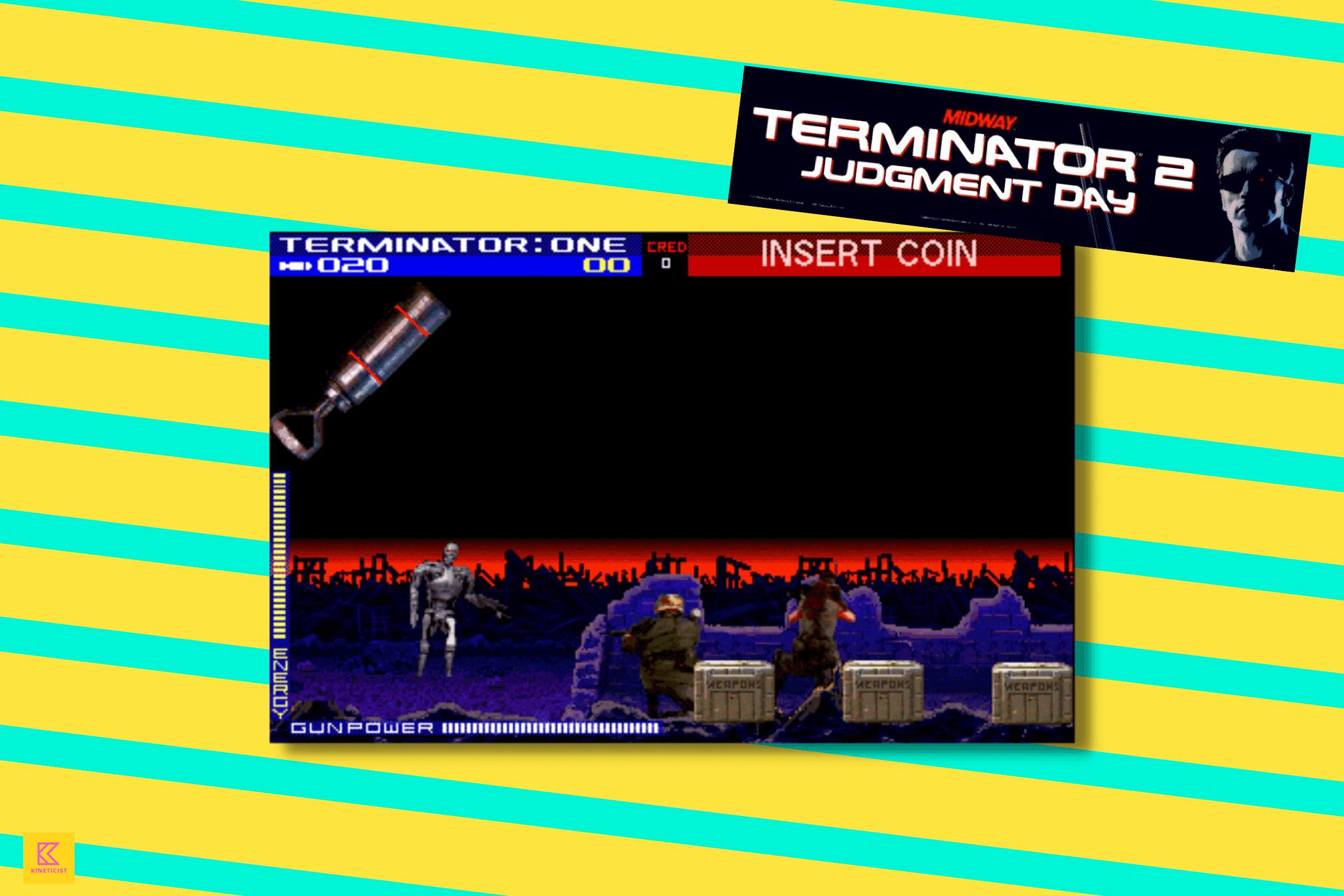 terminator 2 T2 90s arcade game