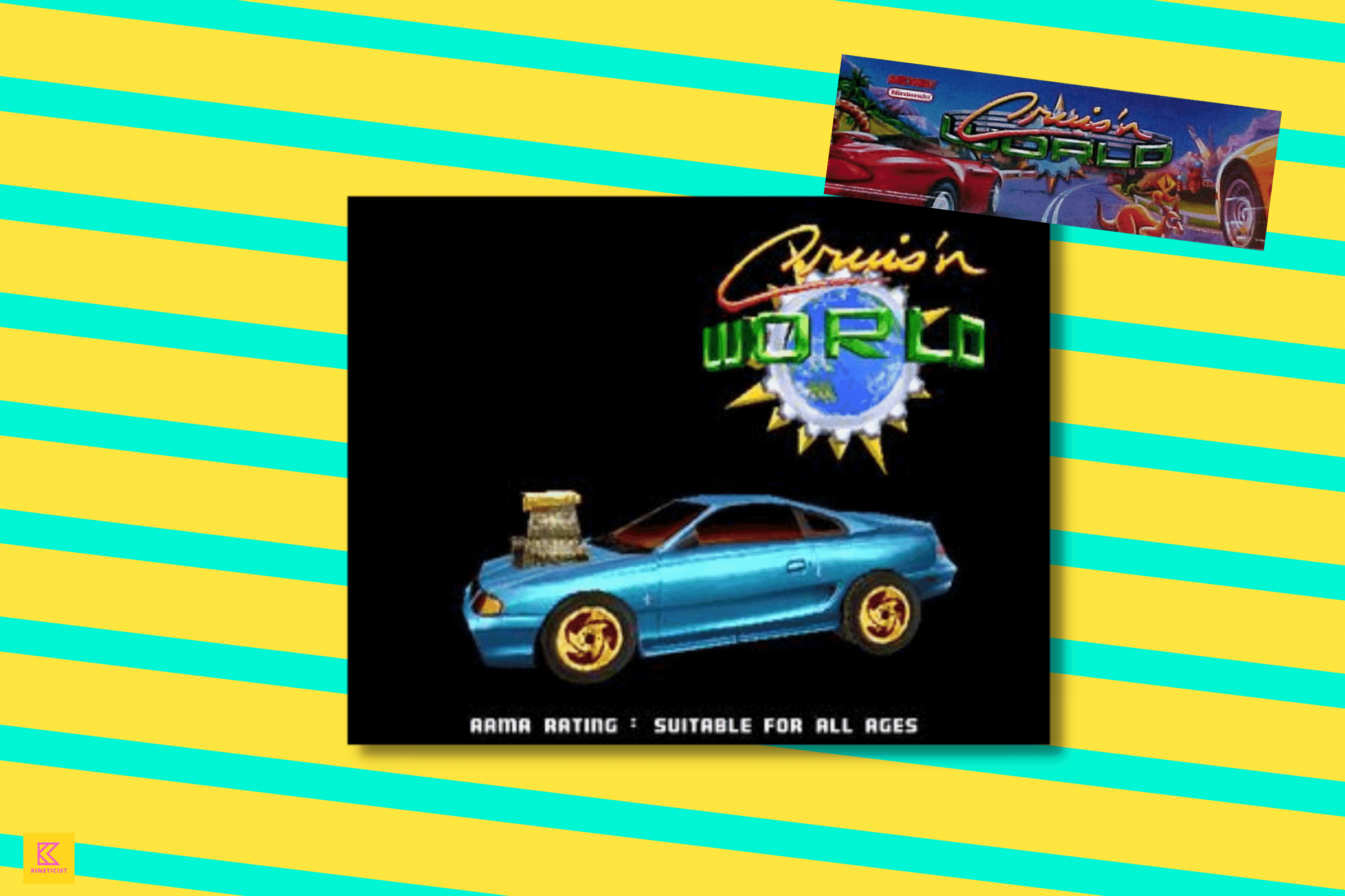 cruisn world best 90s arcade racing game