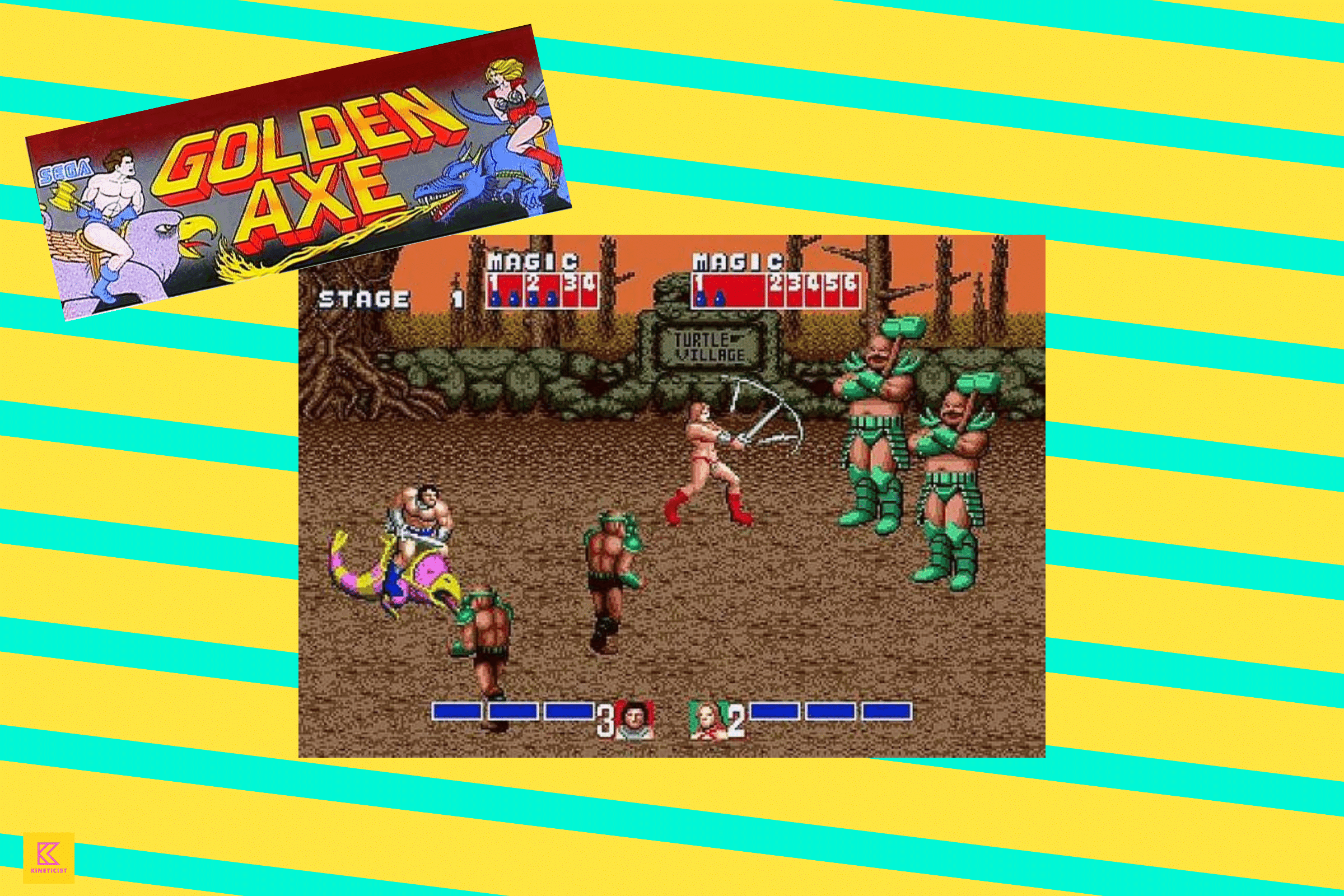golden axe best arcade game