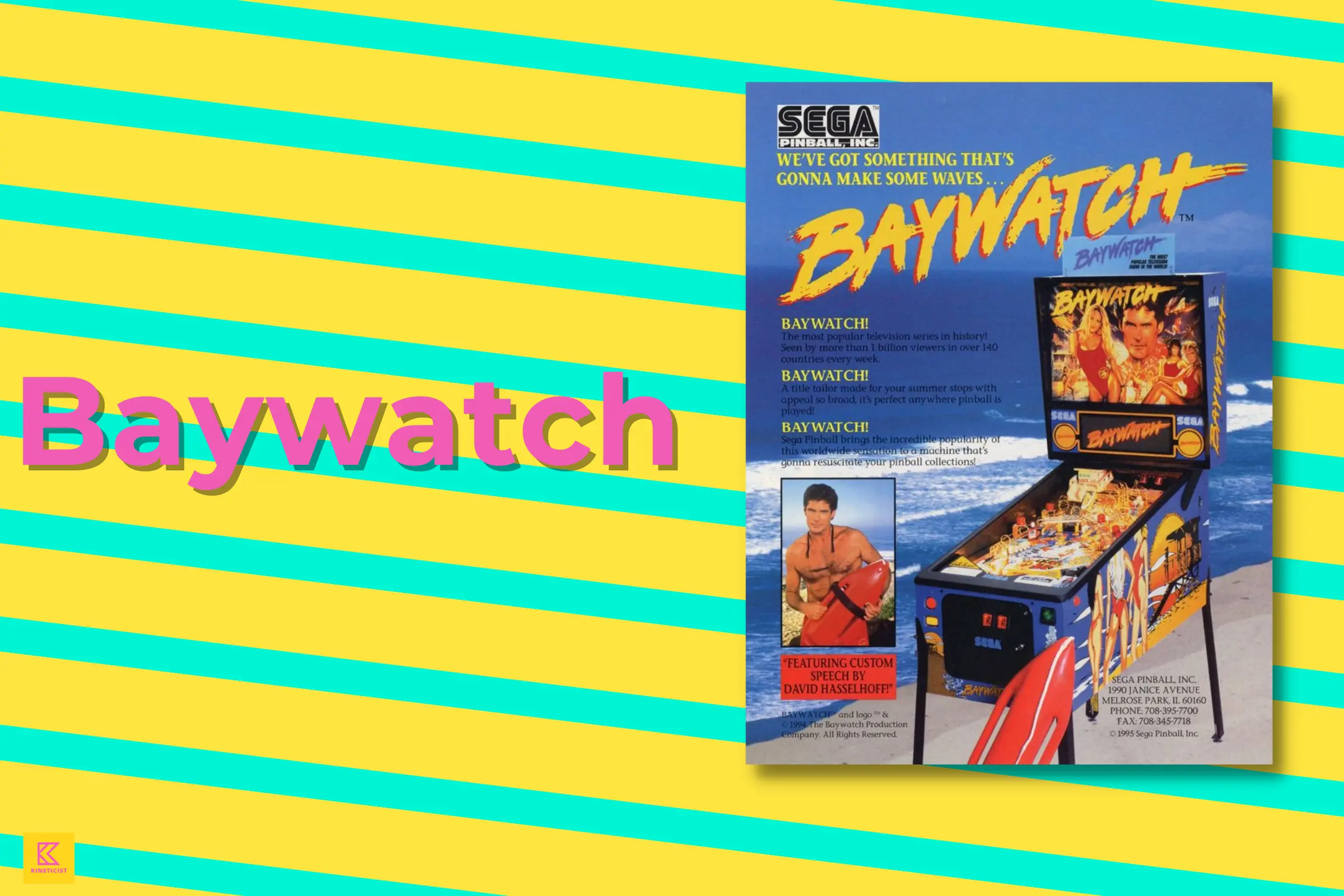 best cheap pinball machines baywatch
