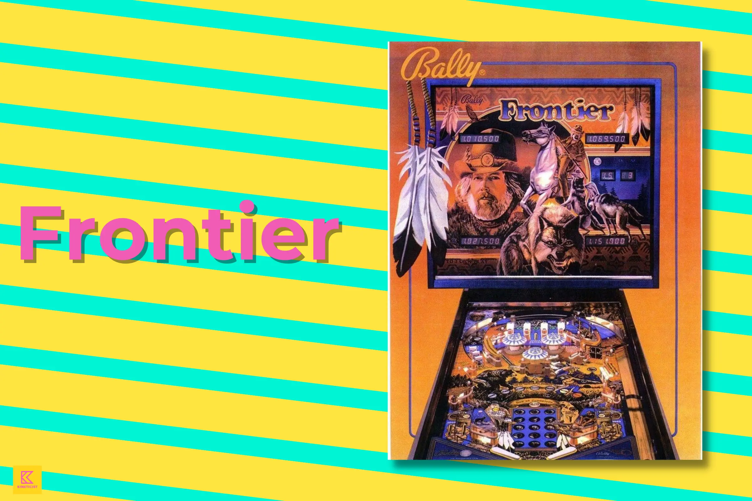 frontier bally pinball machine affordable