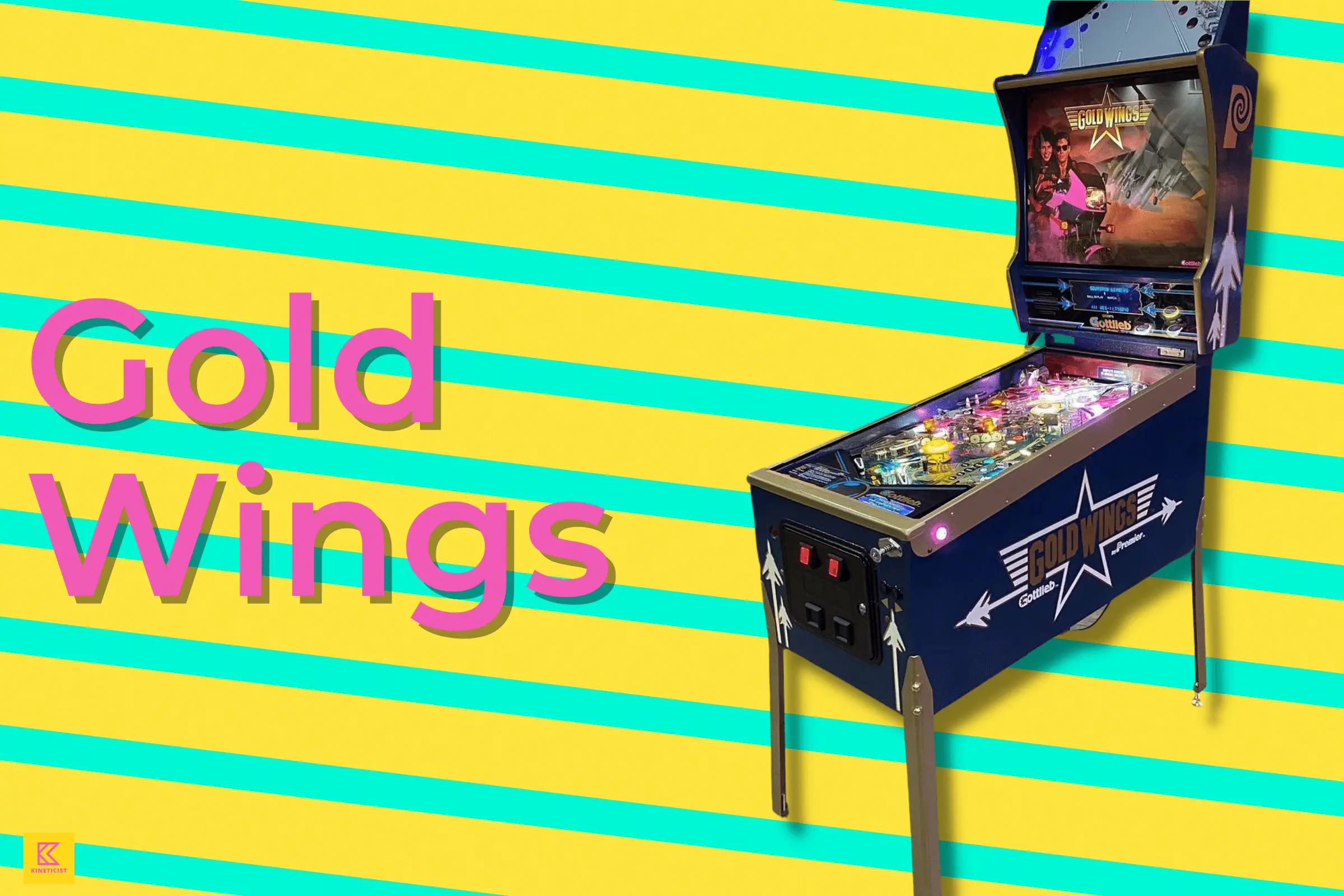 gold wings pinball machine gottlieb