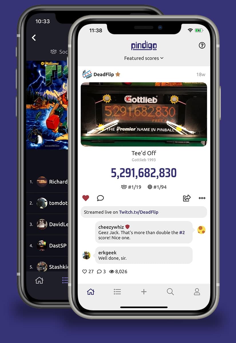 pindigo pinball app ios screenshot