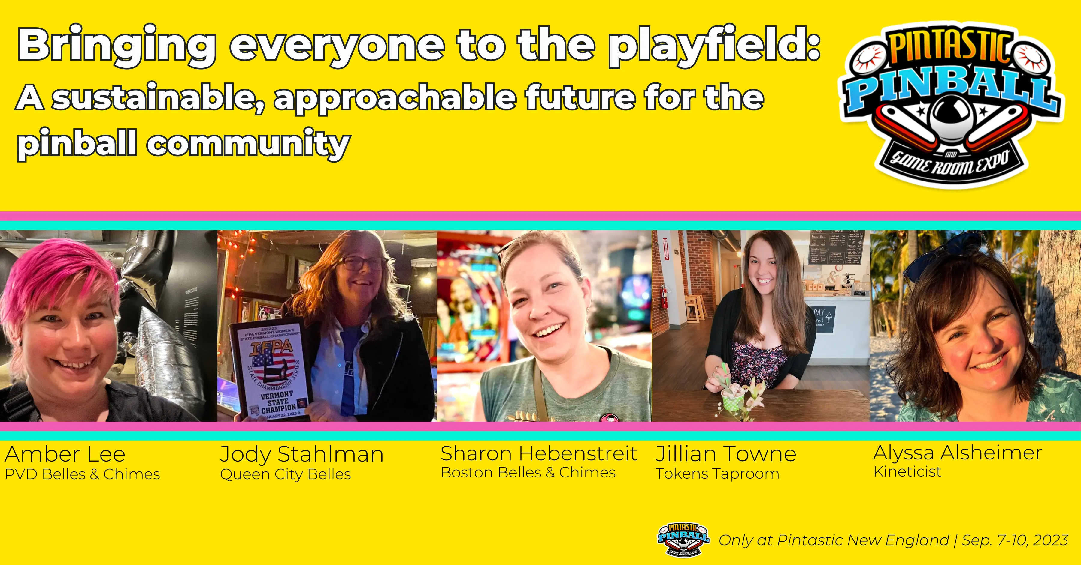 Bringing everyone to the playfield: a sustainable, approachable future for the pinball community