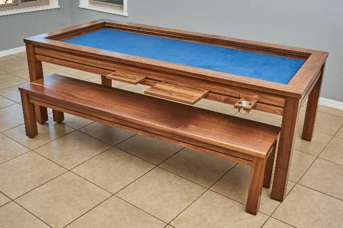 uniquely geek board game table for home game room