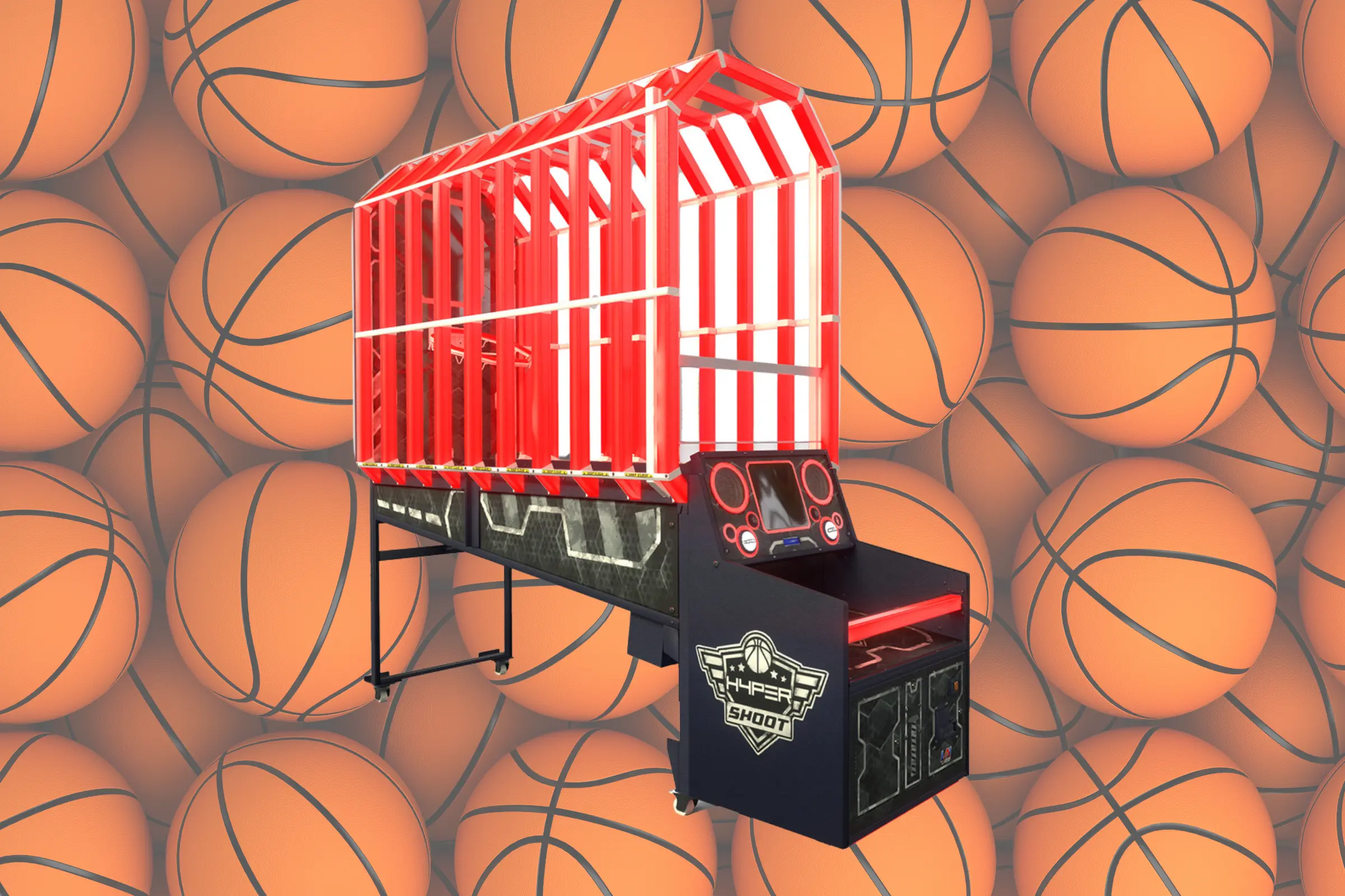 LAI Games HYPERshoot Basketball arcade machine