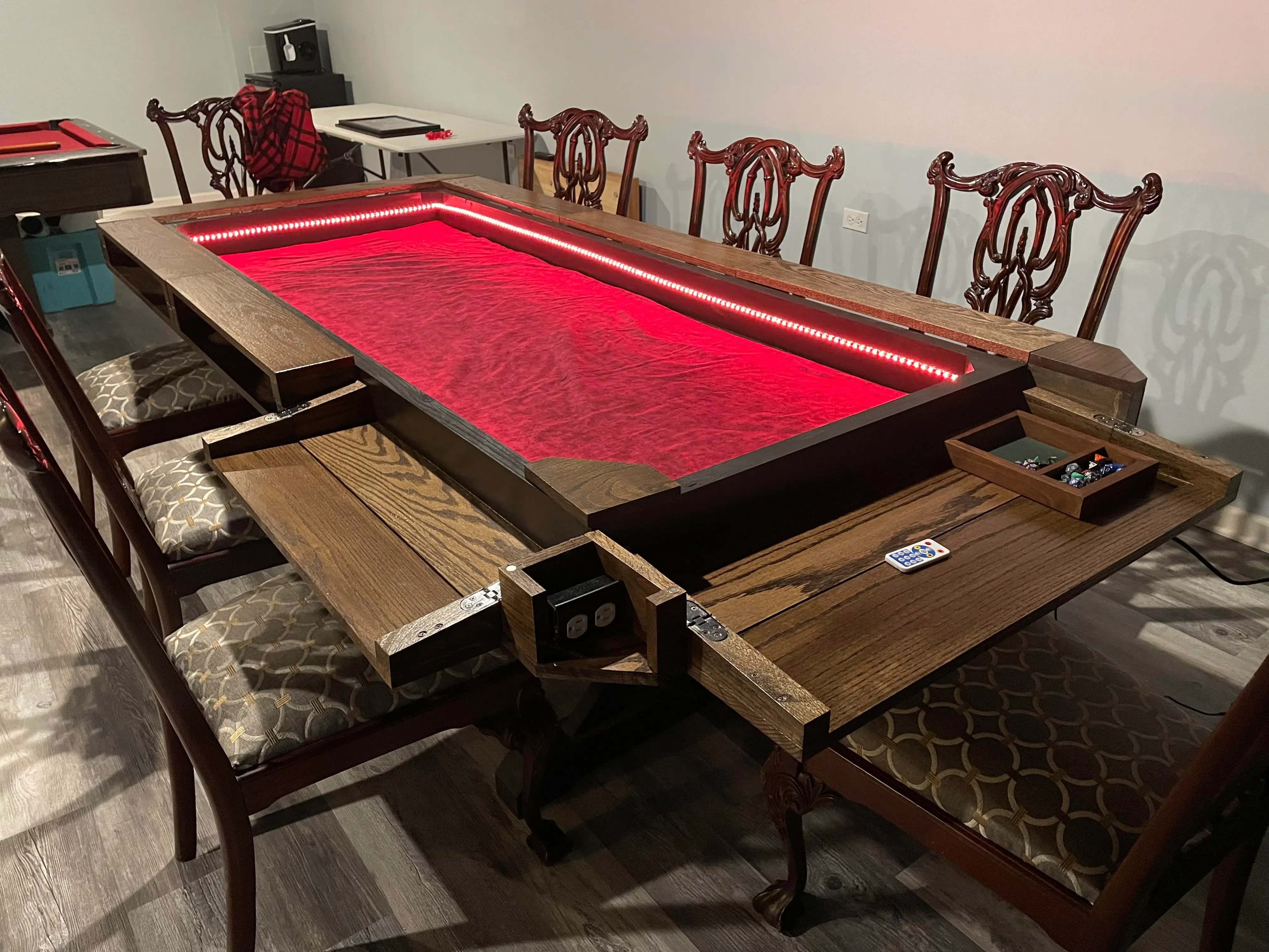custom d&d game table