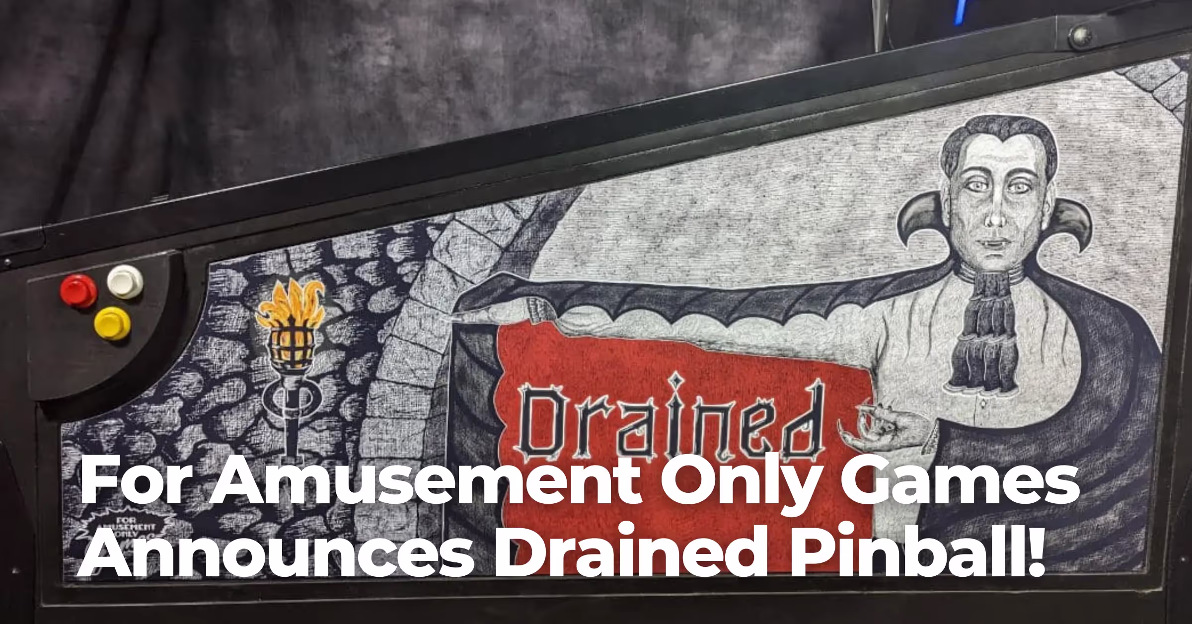 For Amusement Only Games Announces Drained Pinball! Deep Dive!