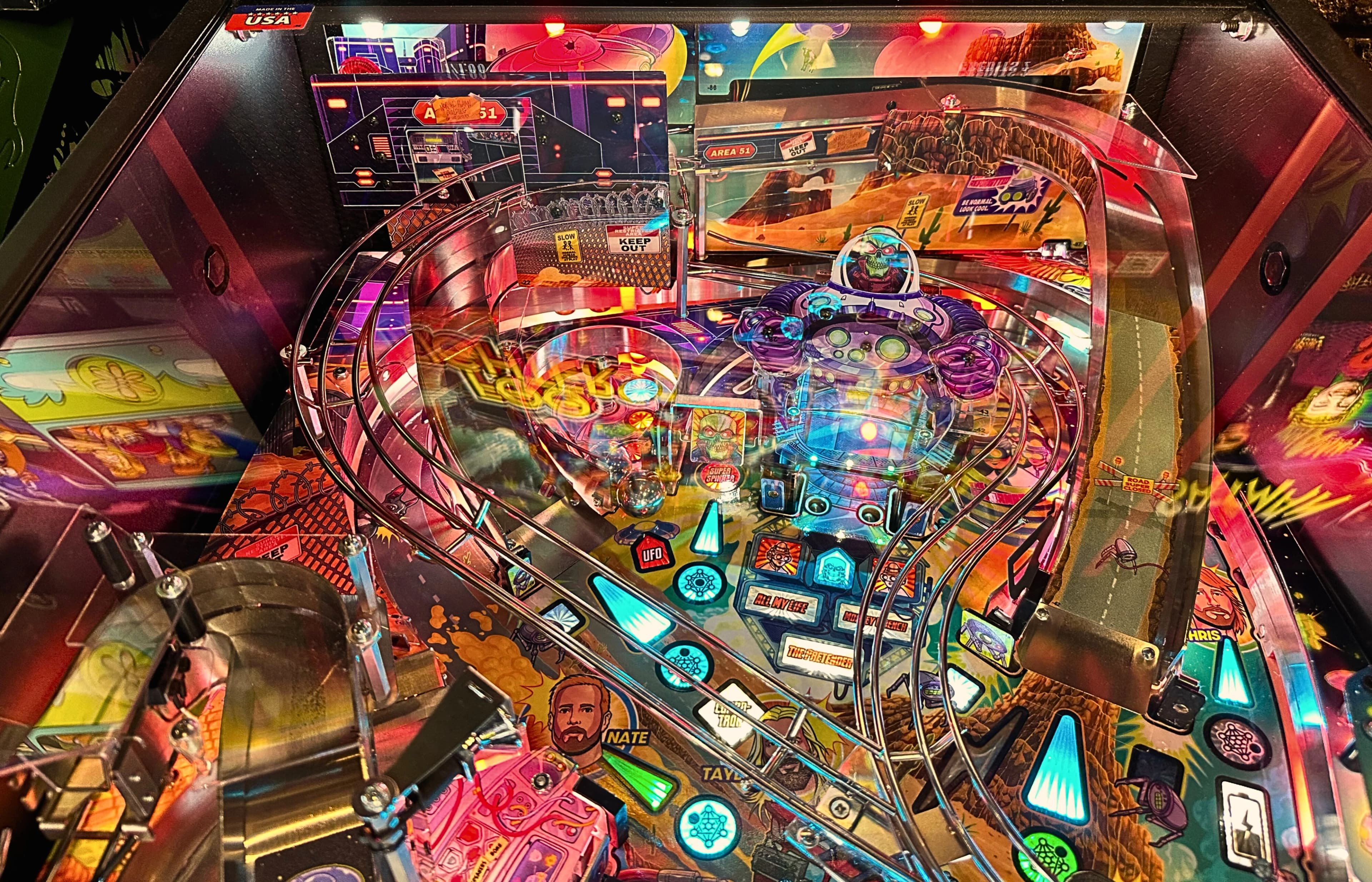 foo fighters pinball rules & strategy upper playfield