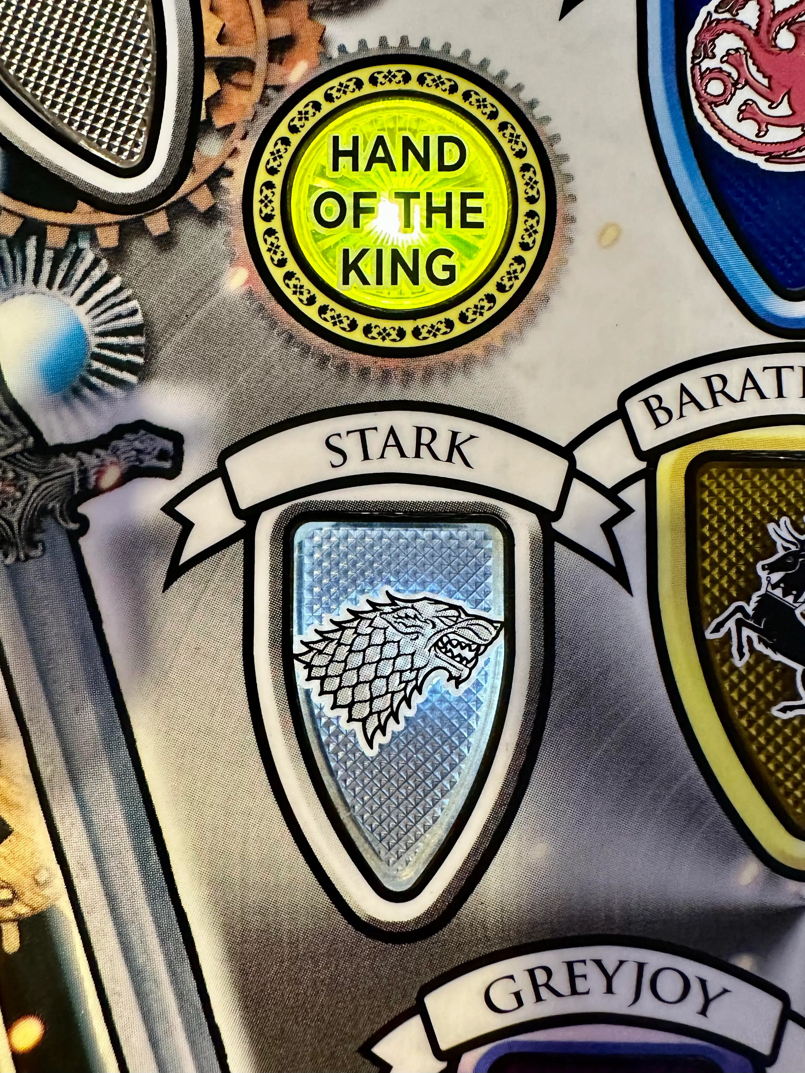 house stark game of thrones pinball