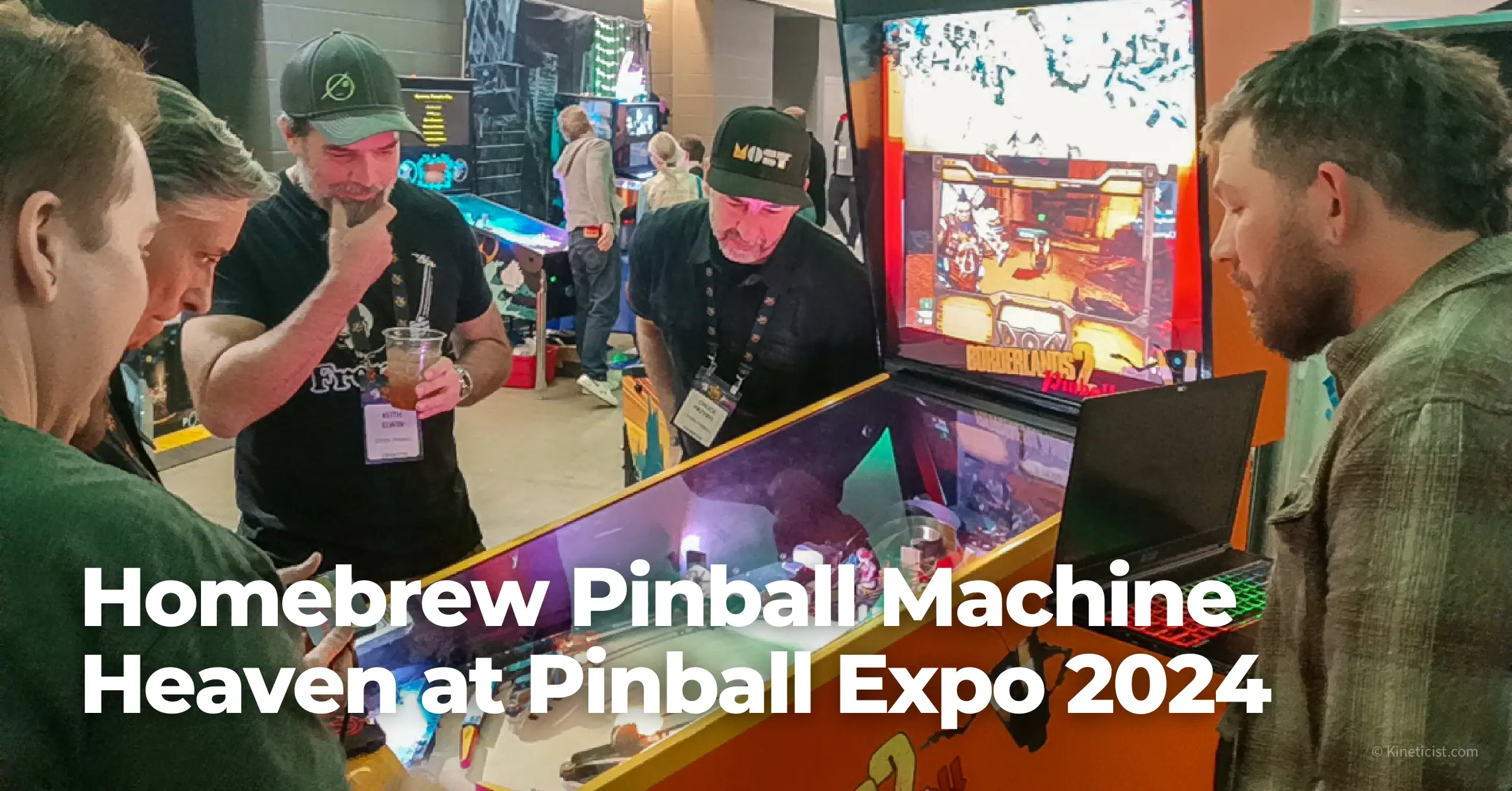 Homebrew Pinball Machine Heaven at Expo 2024