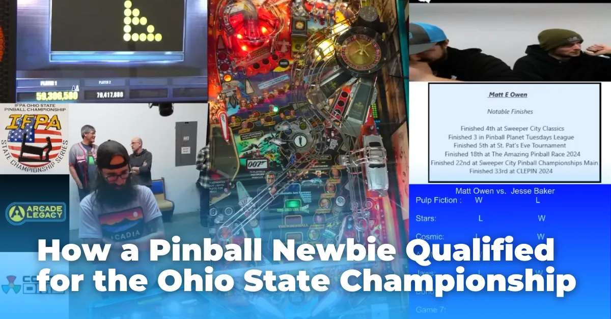 How a Pinball Newbie Qualified for the Ohio State Championship