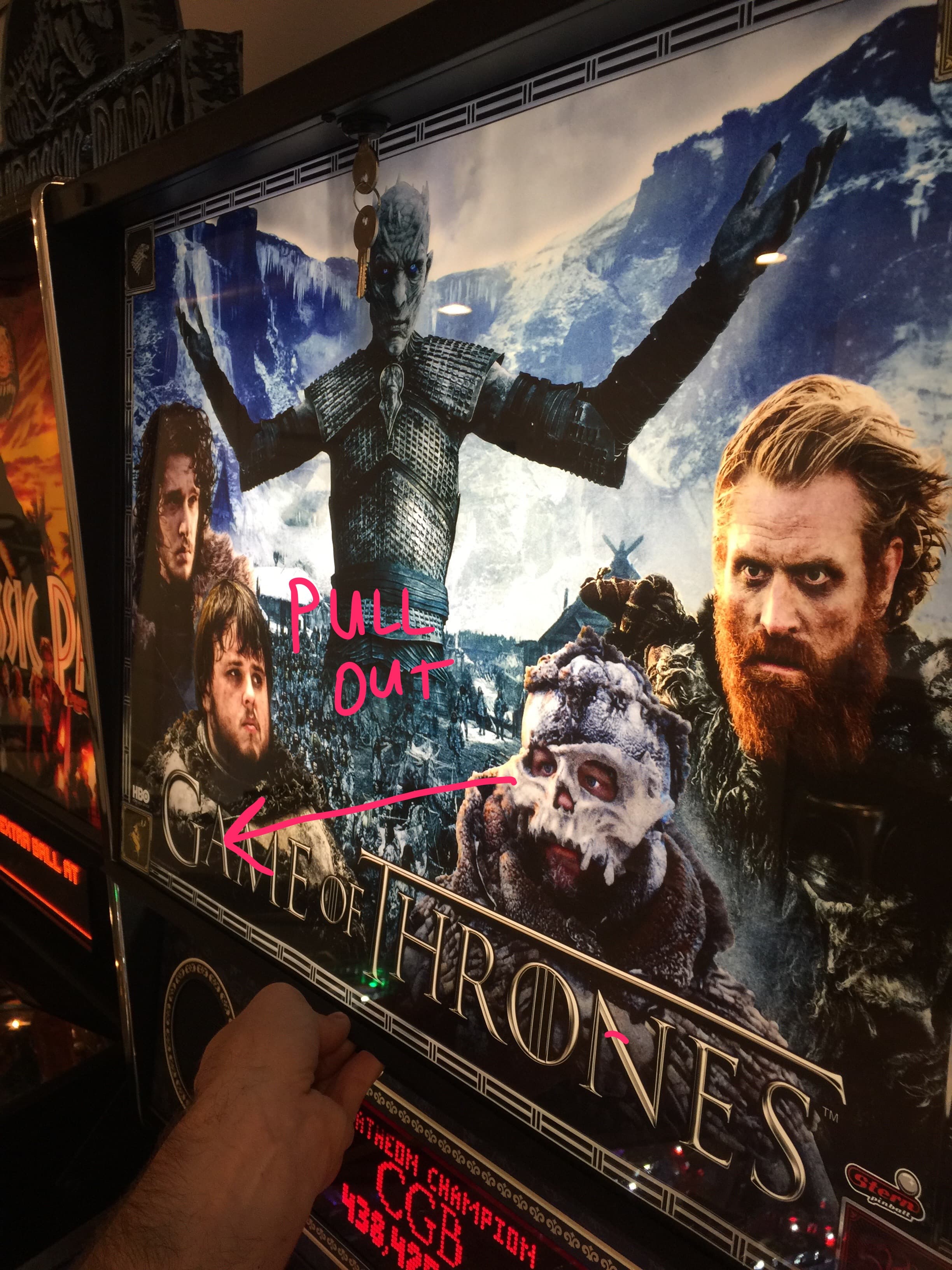 Game of Thrones poster with characters from final season landscape