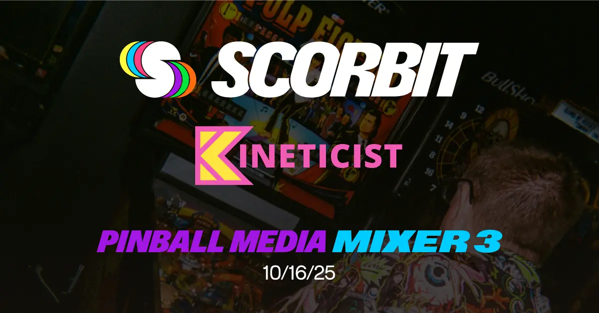 Registration Now Open for Pinball Media Mixer 3 at Pinball Expo